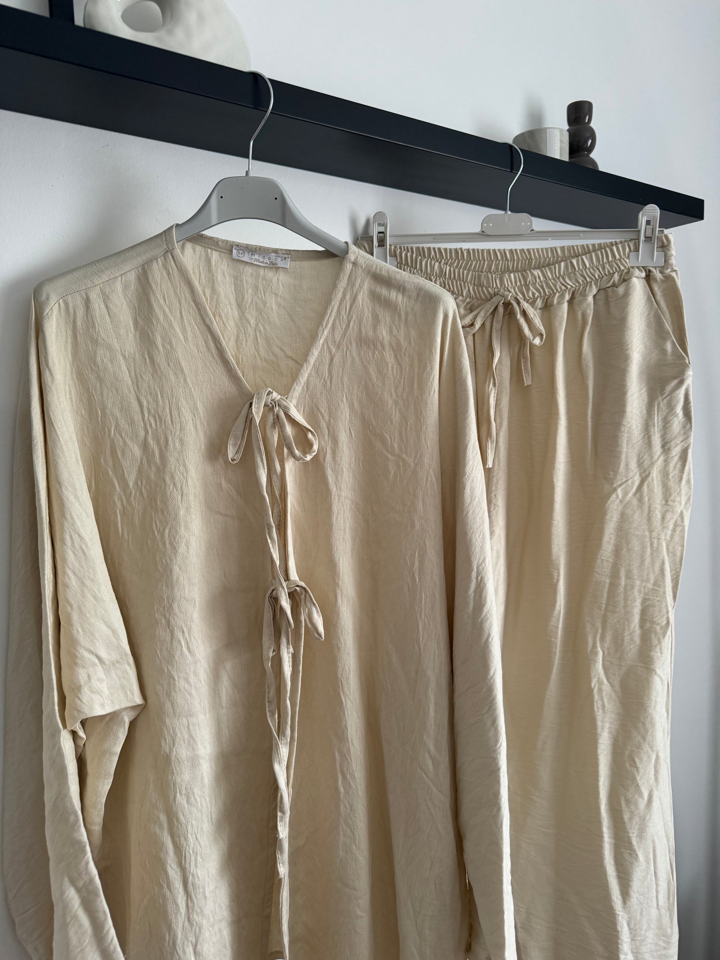 Mila Zweiteiler creme