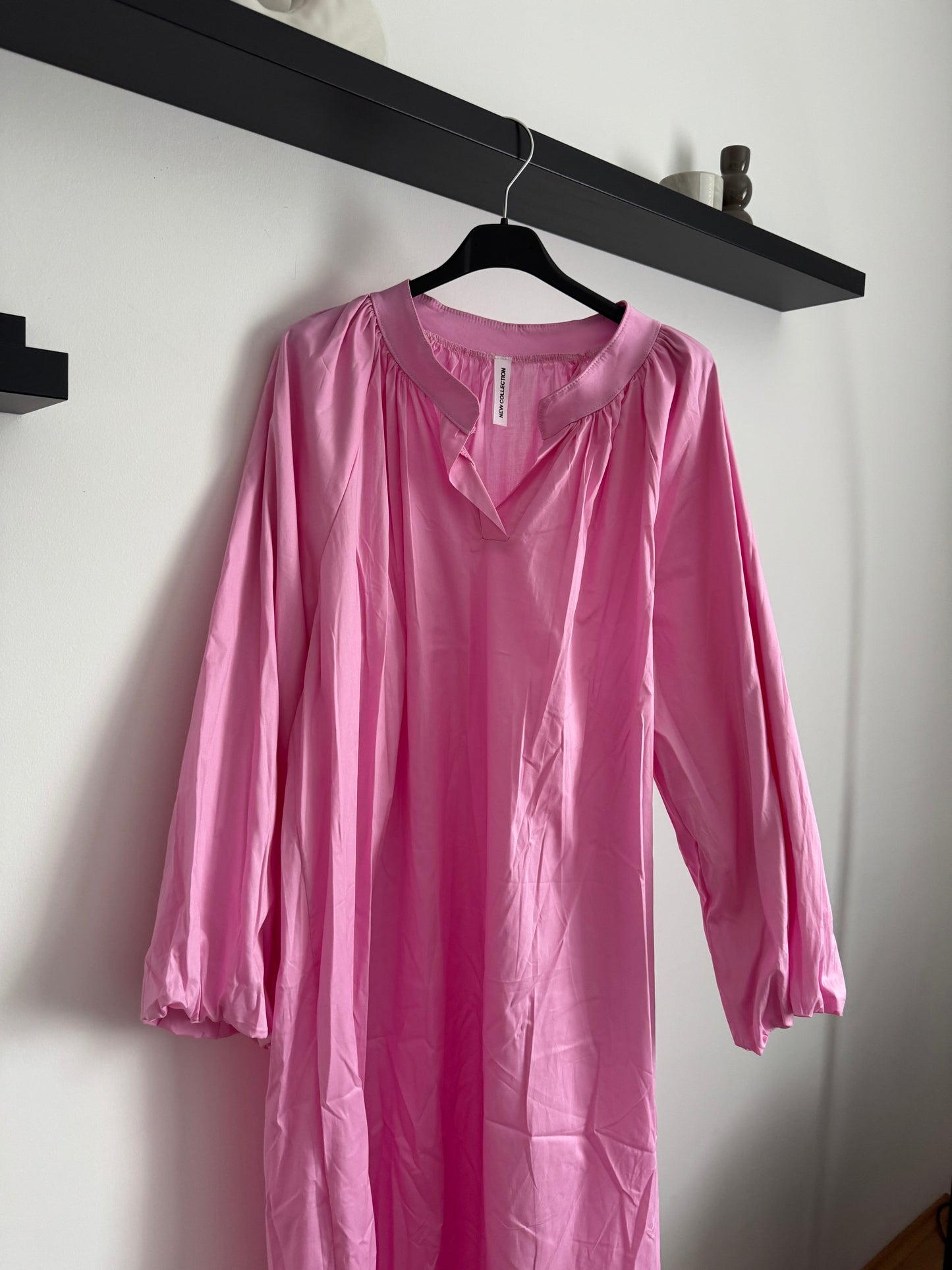 Latifa Baumwoll-Kleid pink