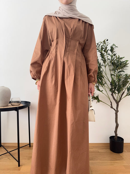 Seher Kleid camel