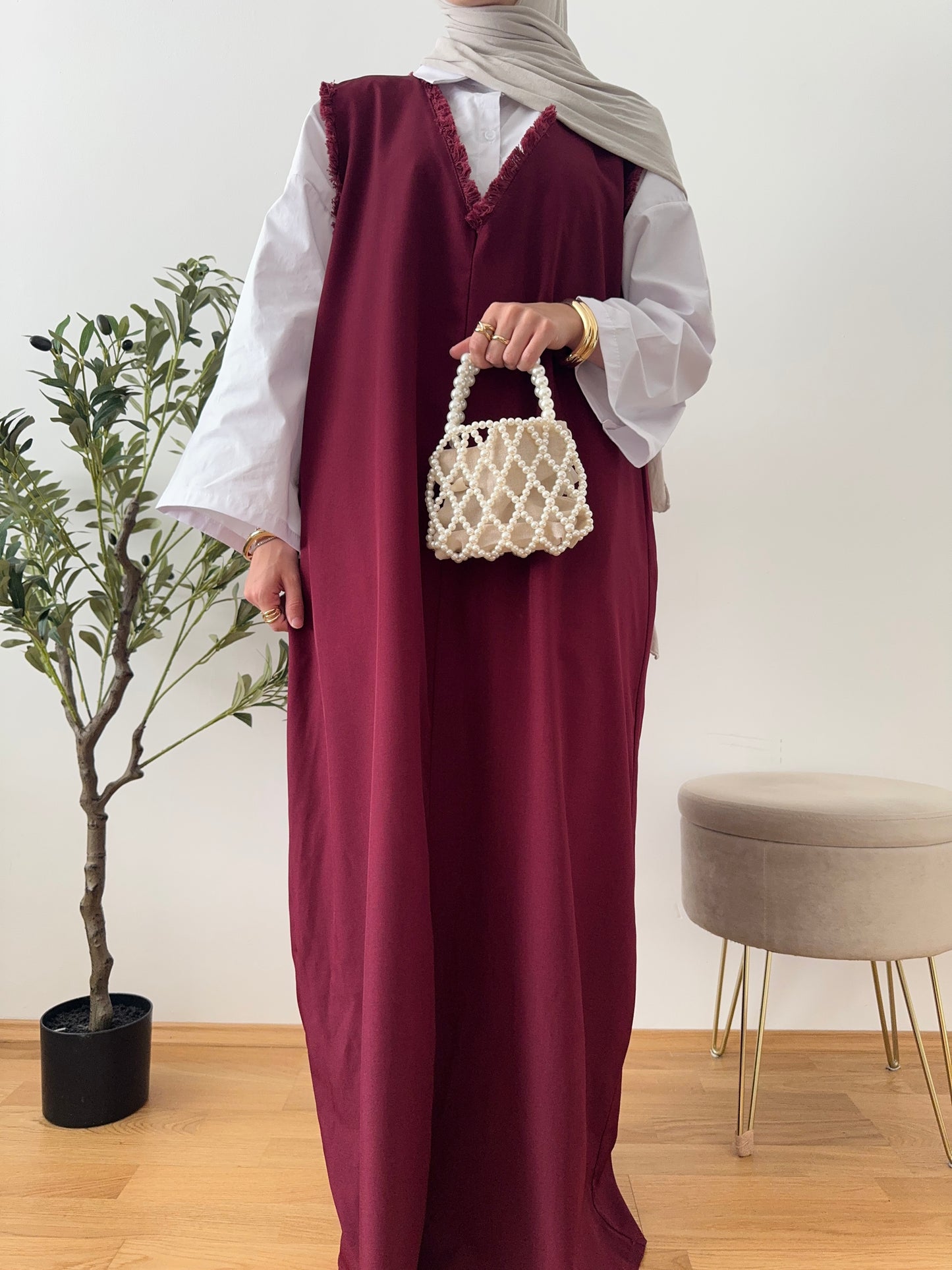 Liyana Kleid rot