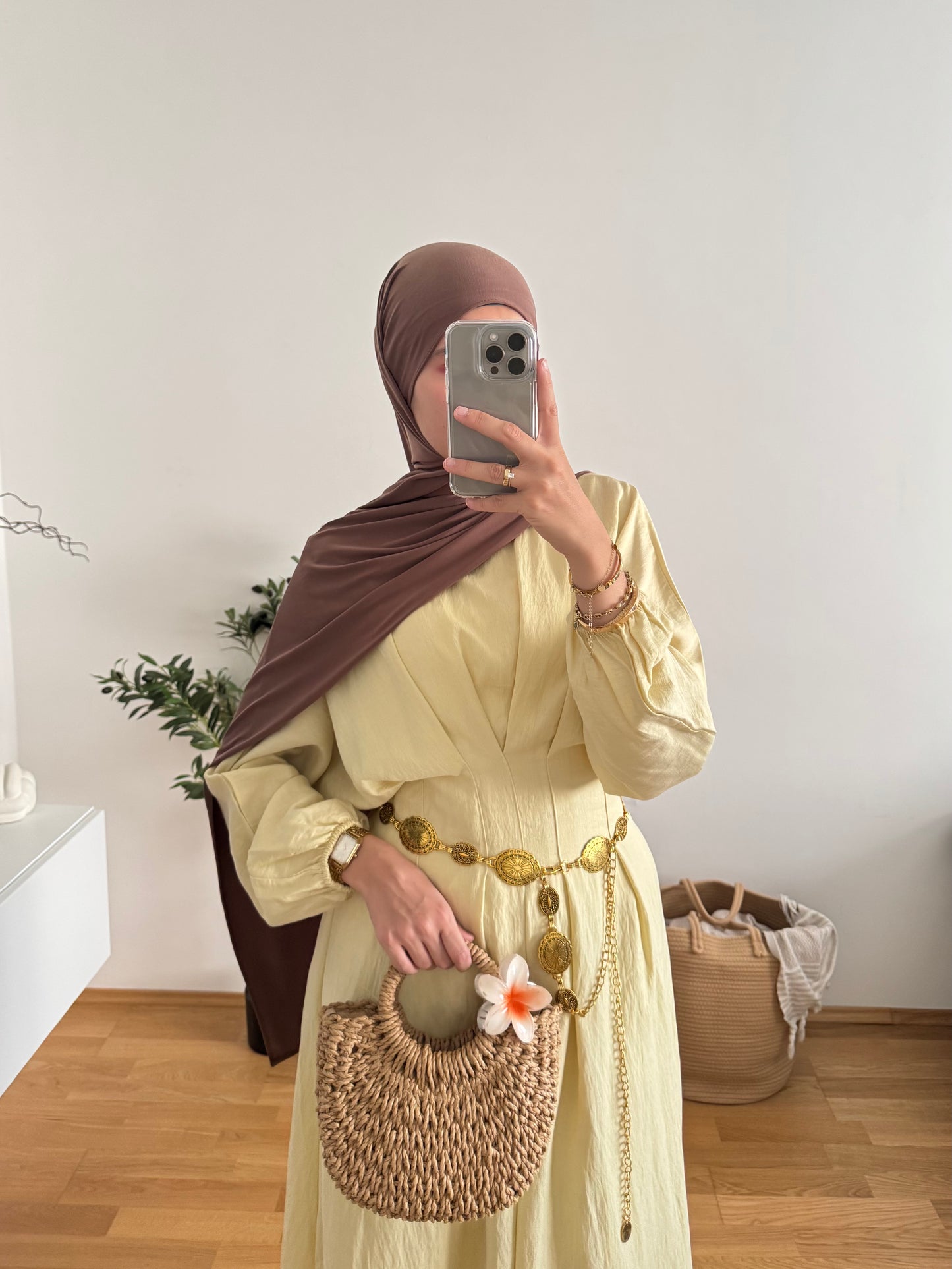 Aliya Kleid gelb