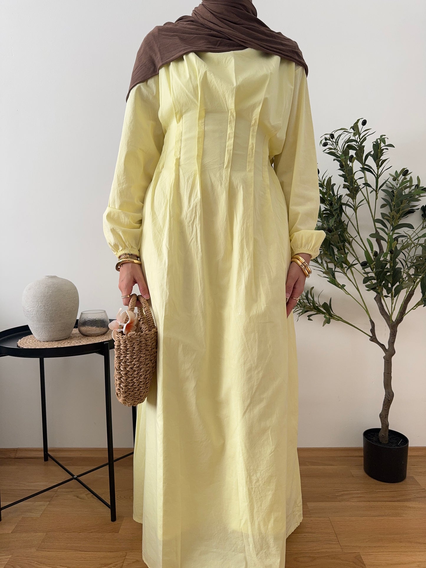 Seher Kleid gelb