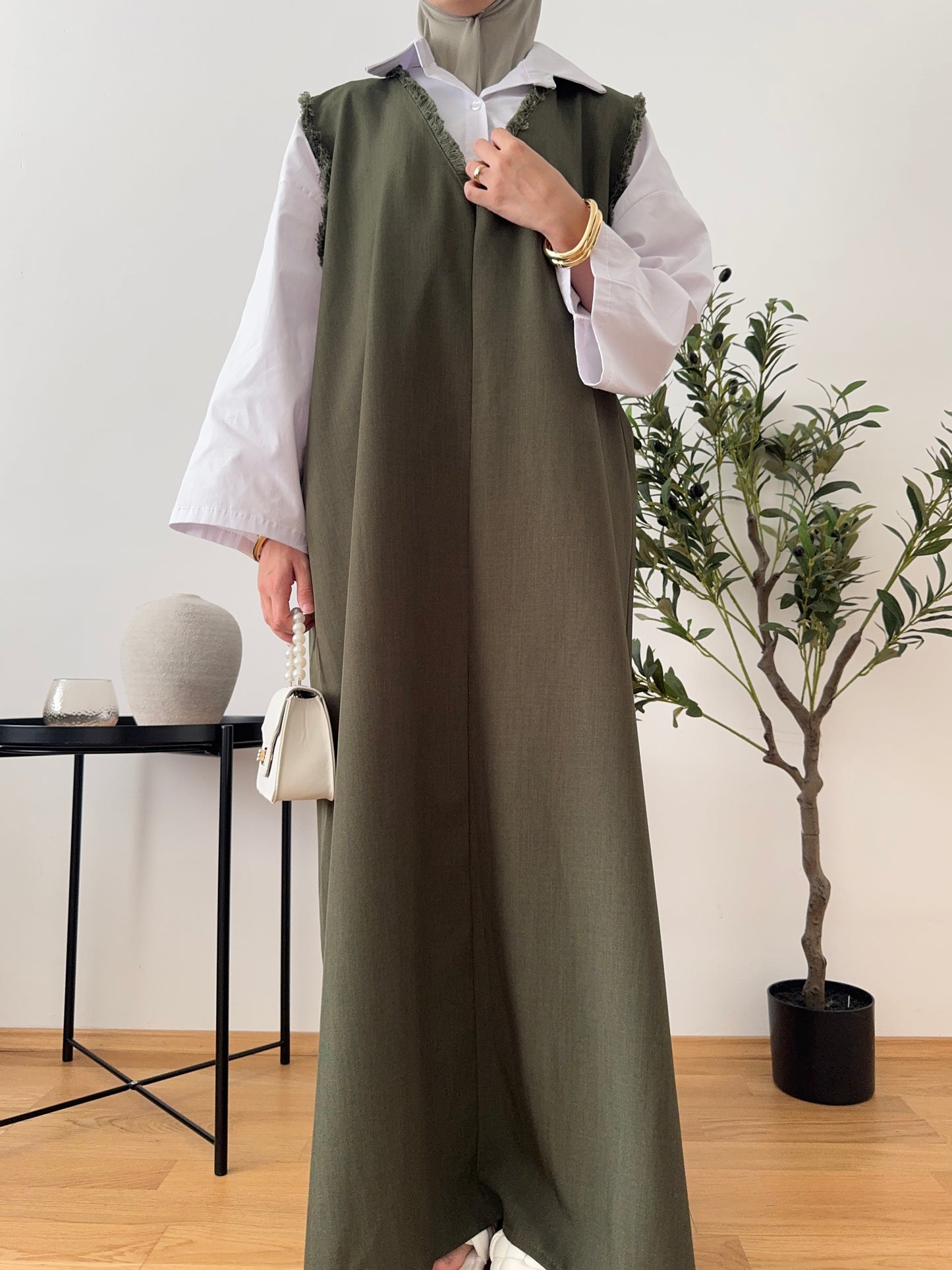 Liyana Kleid khaki