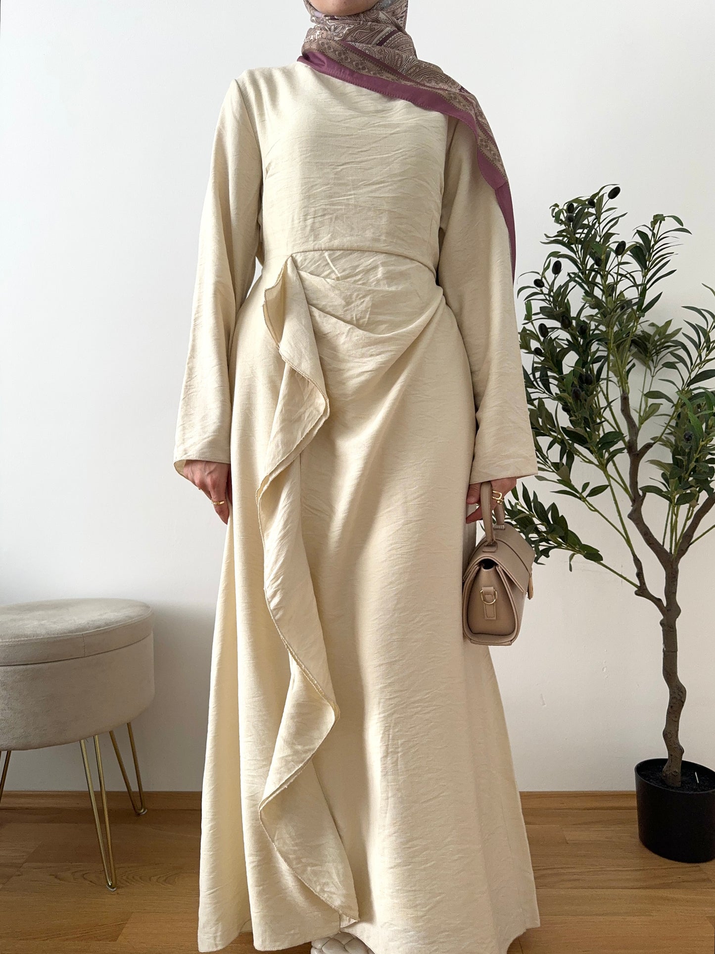 Feraya Kleid beige