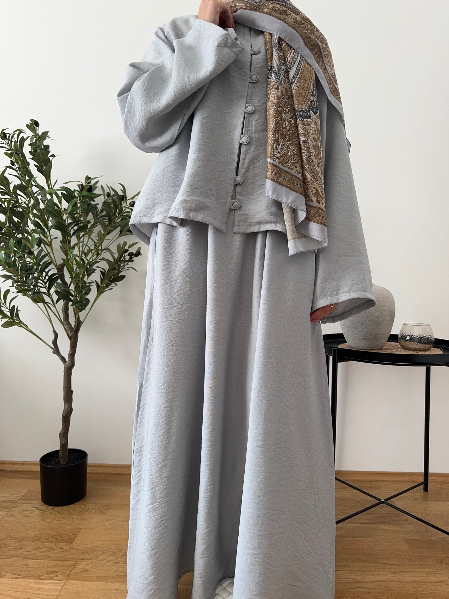 Sude Zweiteiler hellgrau