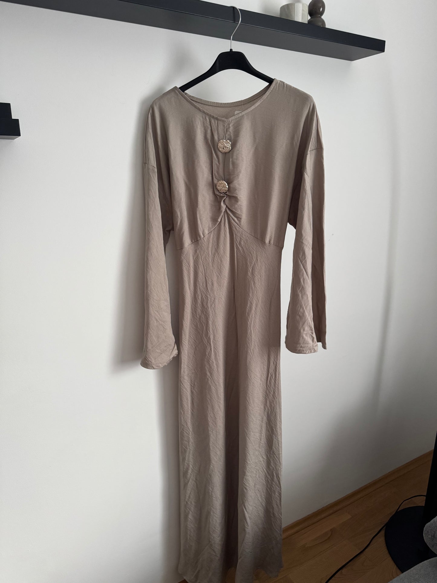 Tuba Kleid taupe