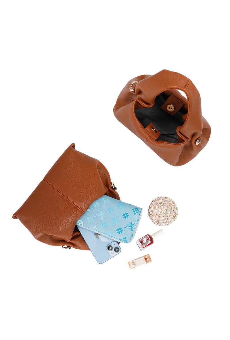 Malika Handtasche camel