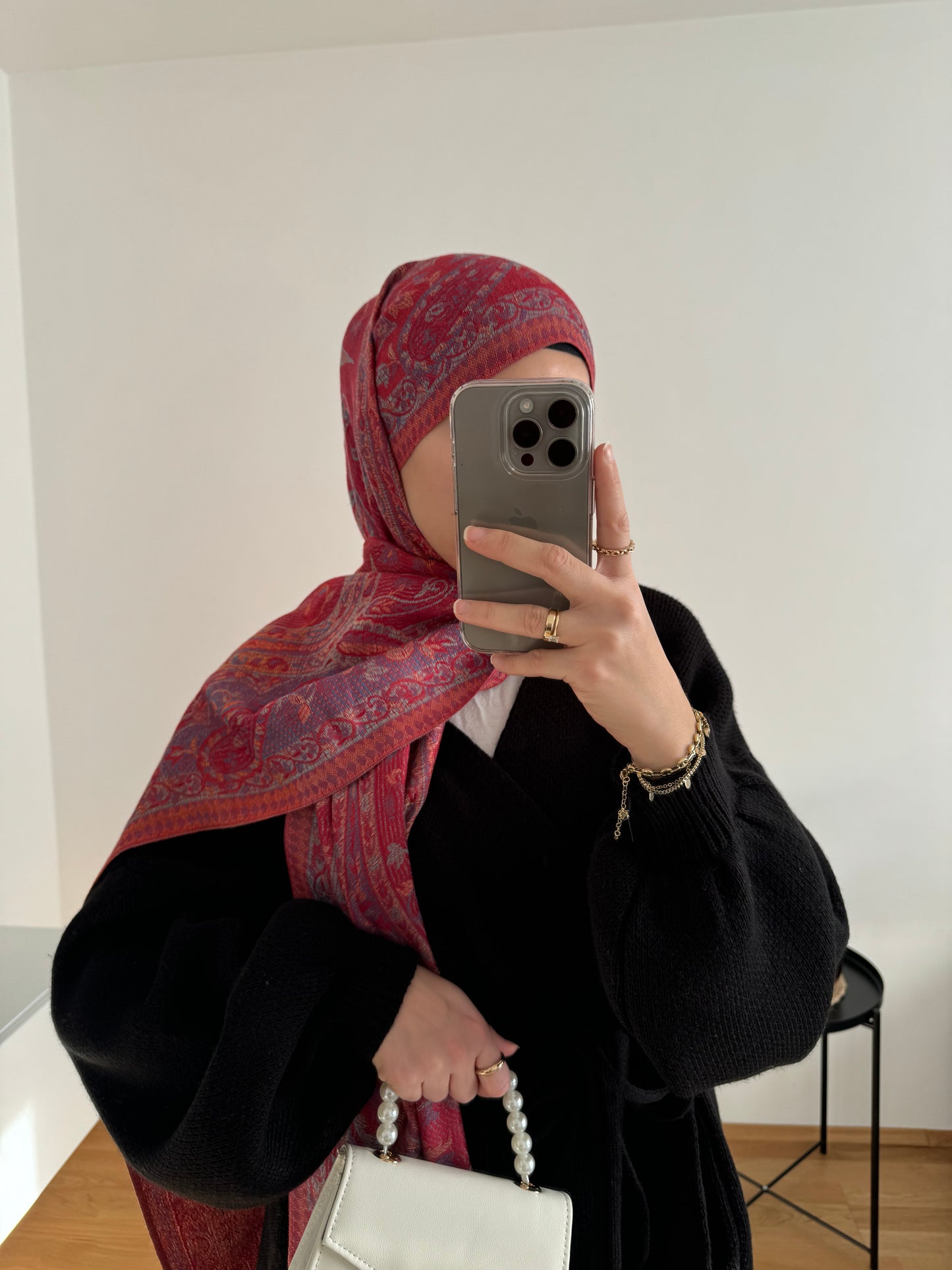 Pashmina Hijab rosa