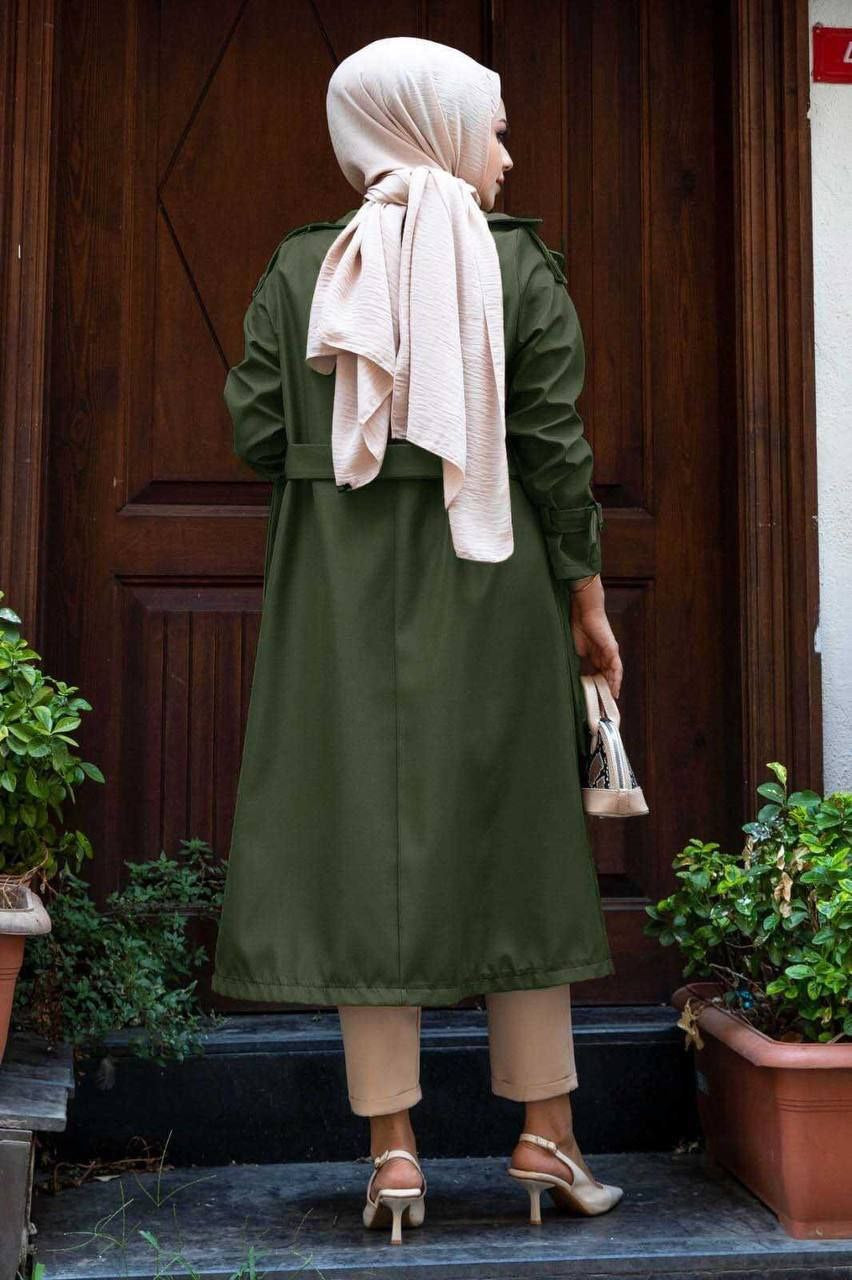 Trenchcoat grün