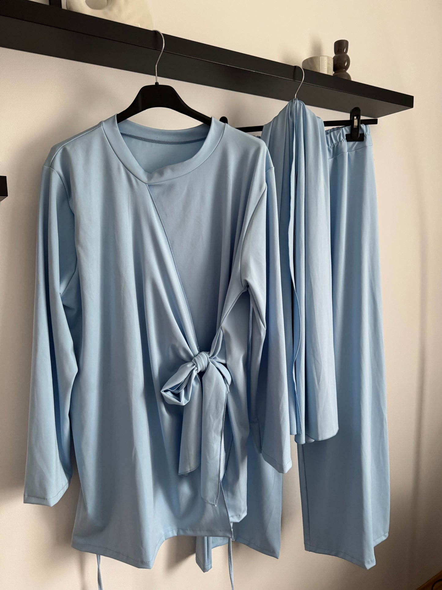 Cross Burkini hellblau