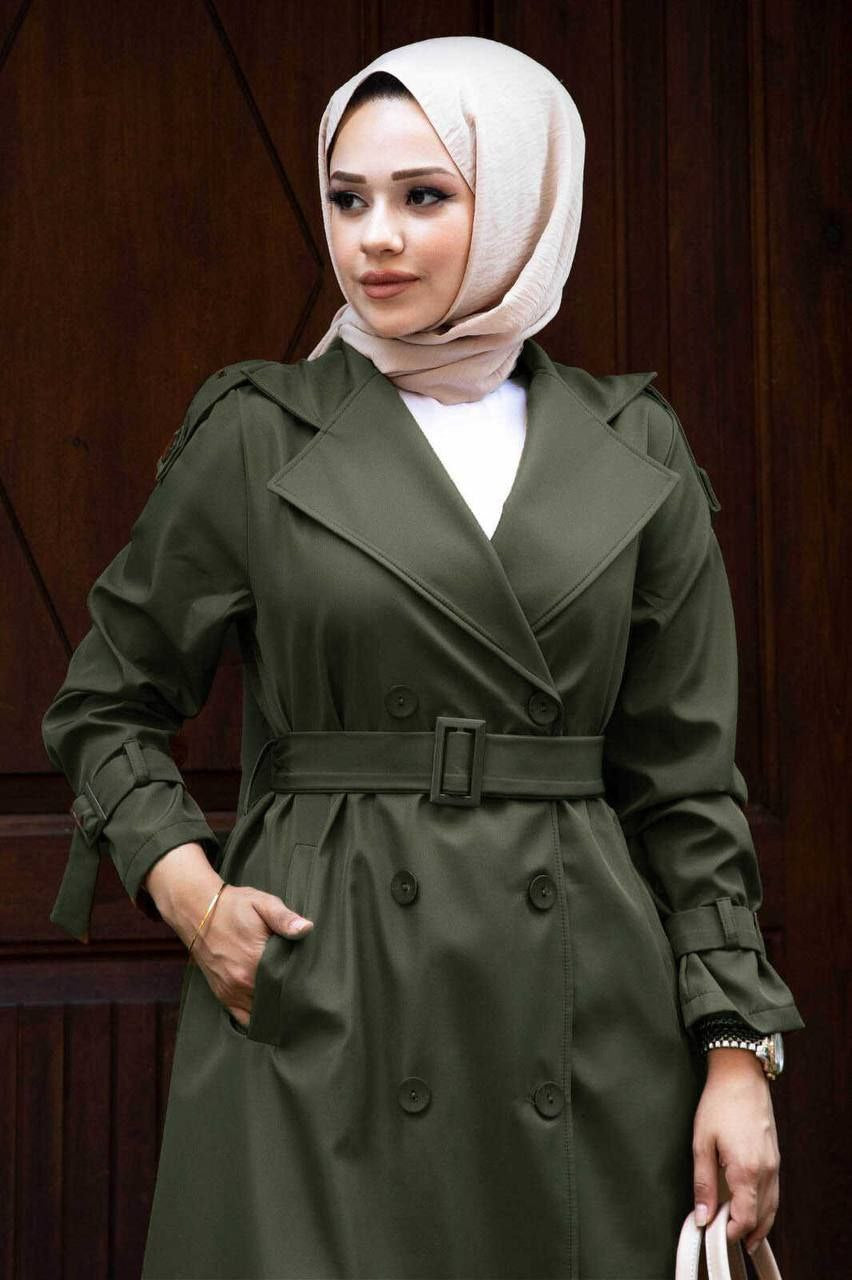 Trenchcoat grün