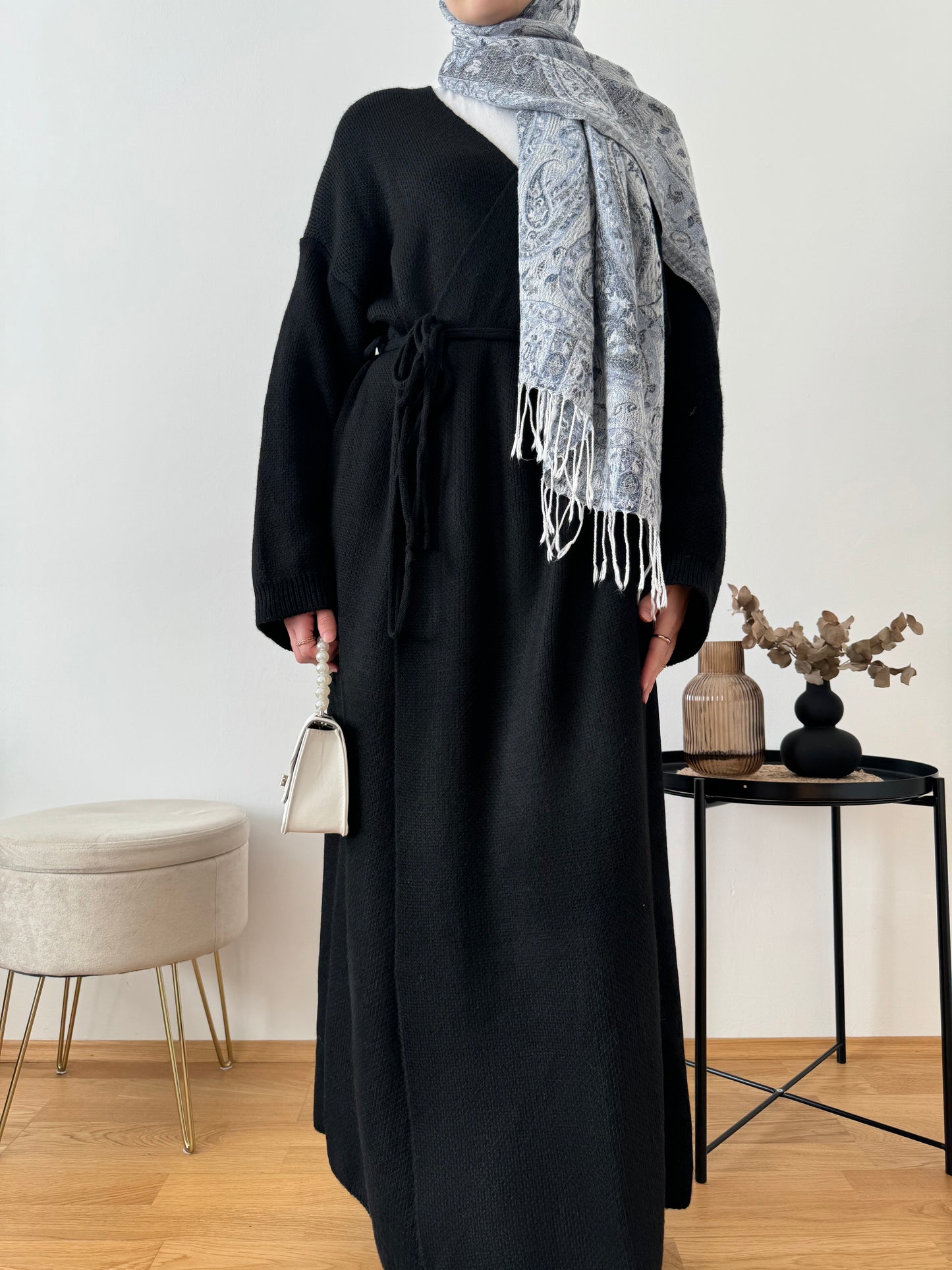 Lola Strick Kleid schwarz