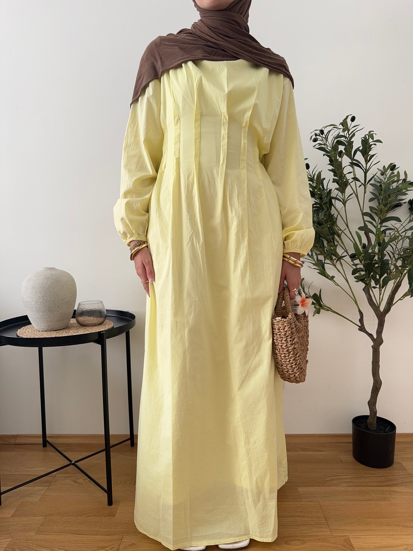 Seher Kleid gelb