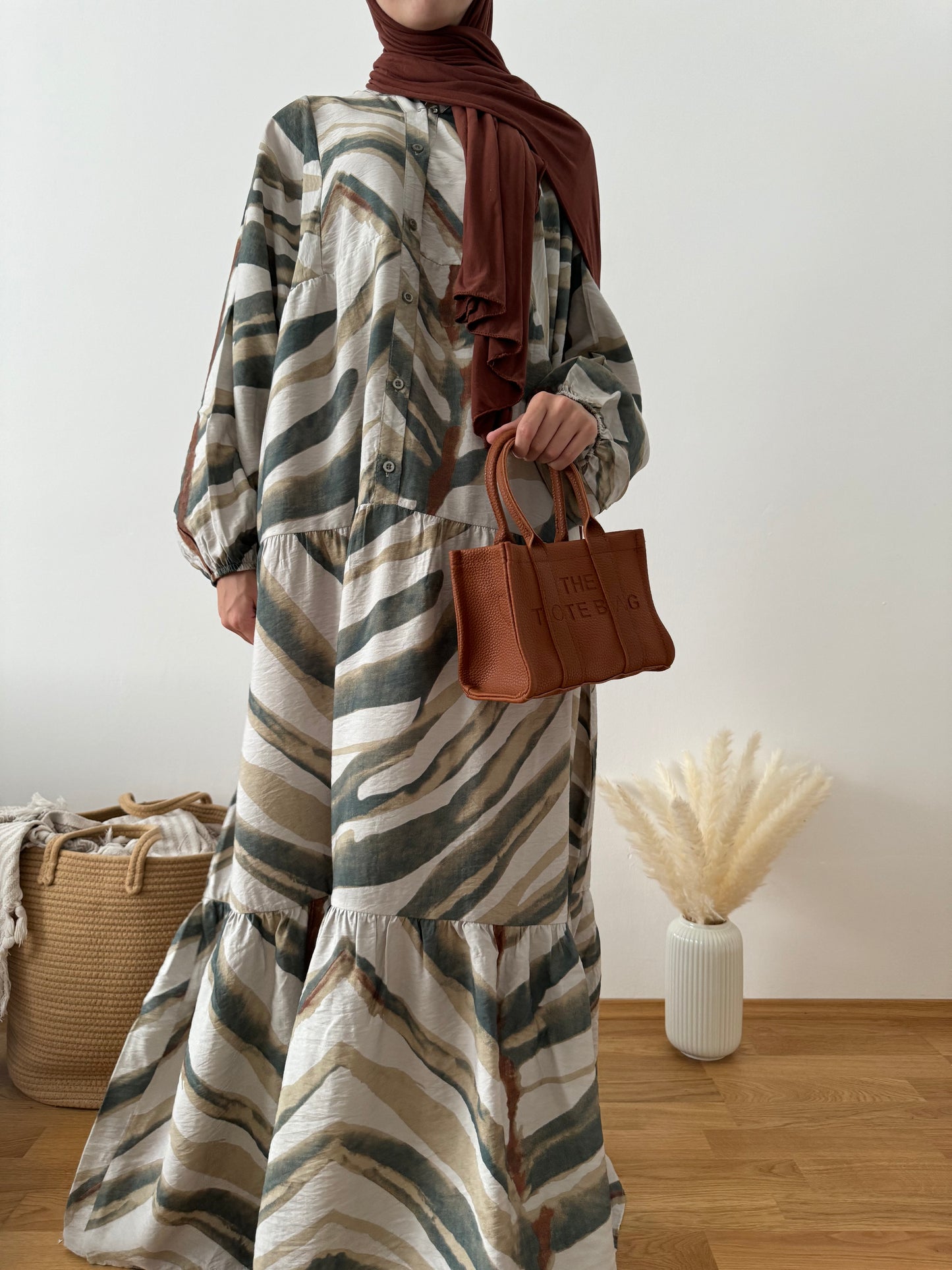 Boho Kleid grün