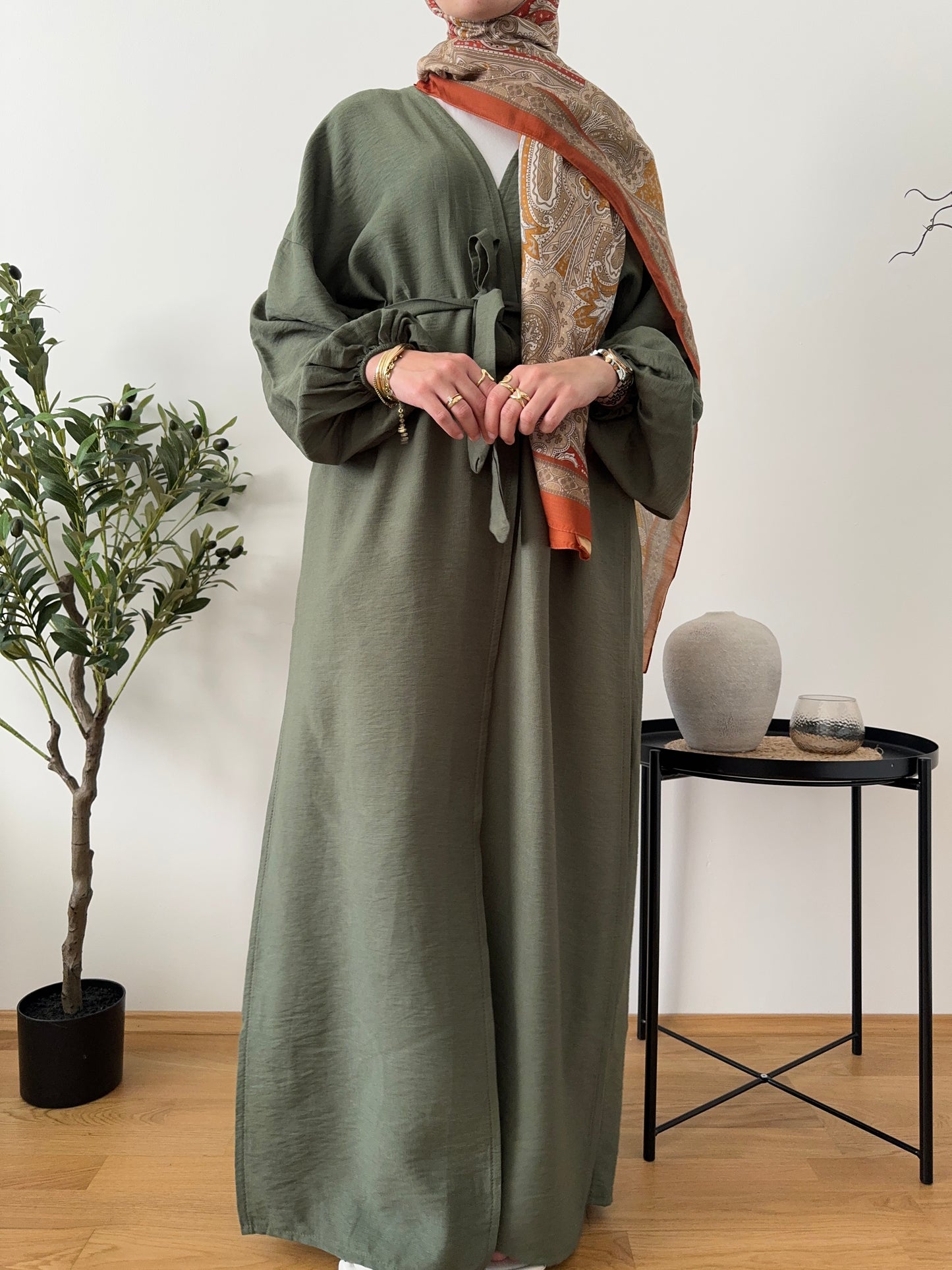 Asya Zweiteiler khaki