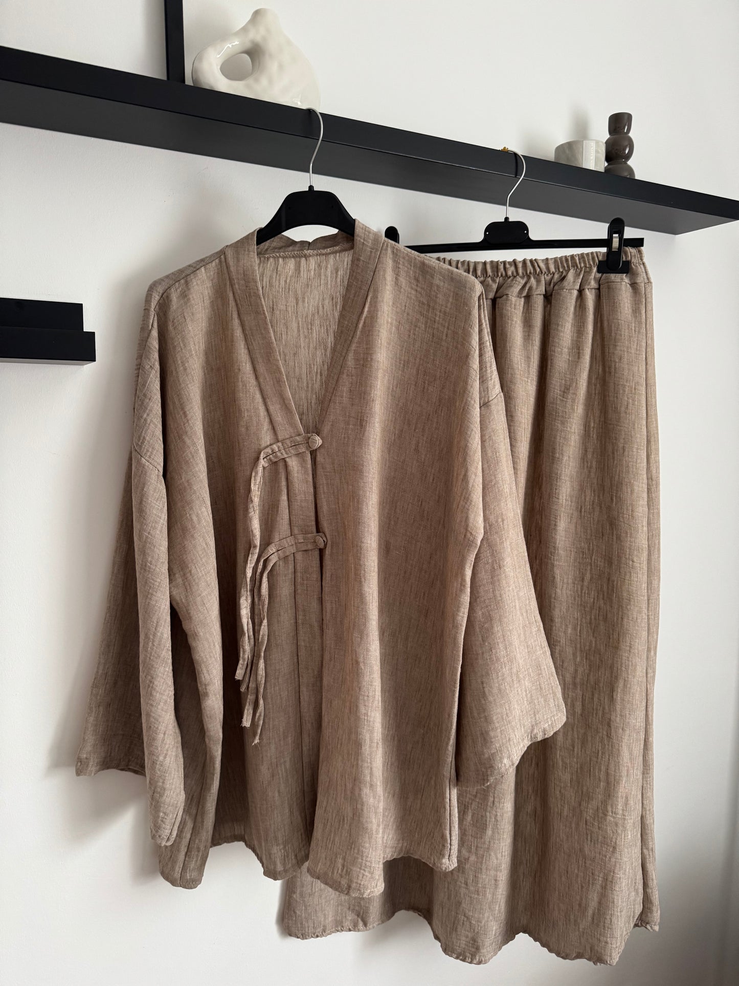 Hana Zweiteiler beige