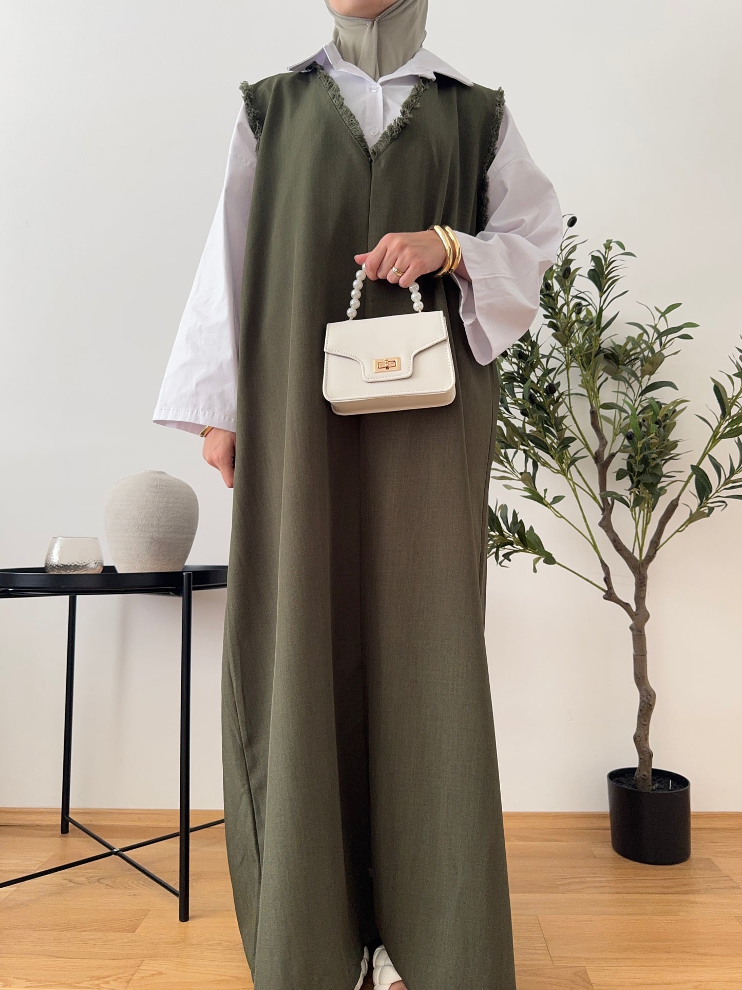 Liyana Kleid khaki