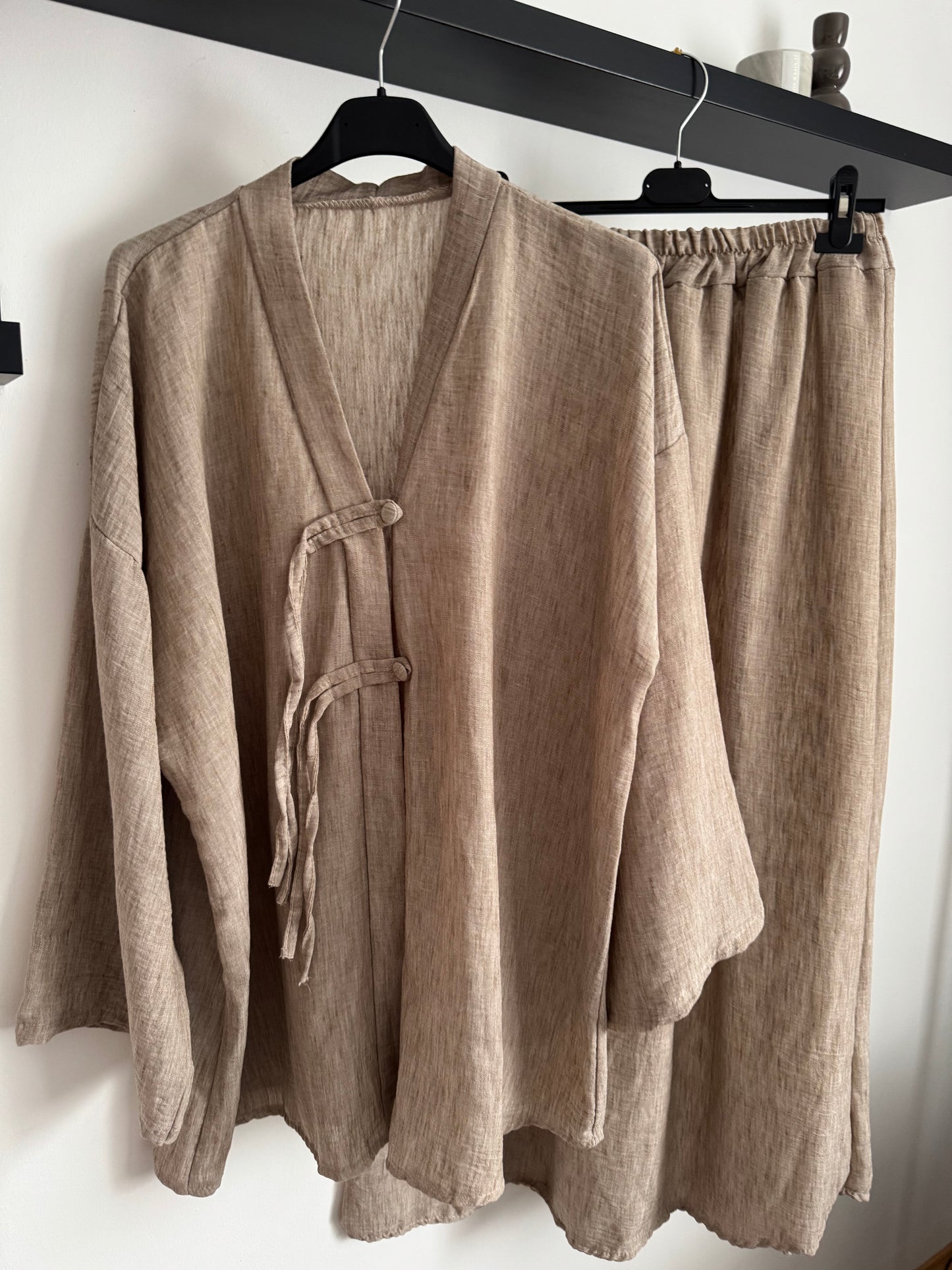 Hana Zweiteiler beige
