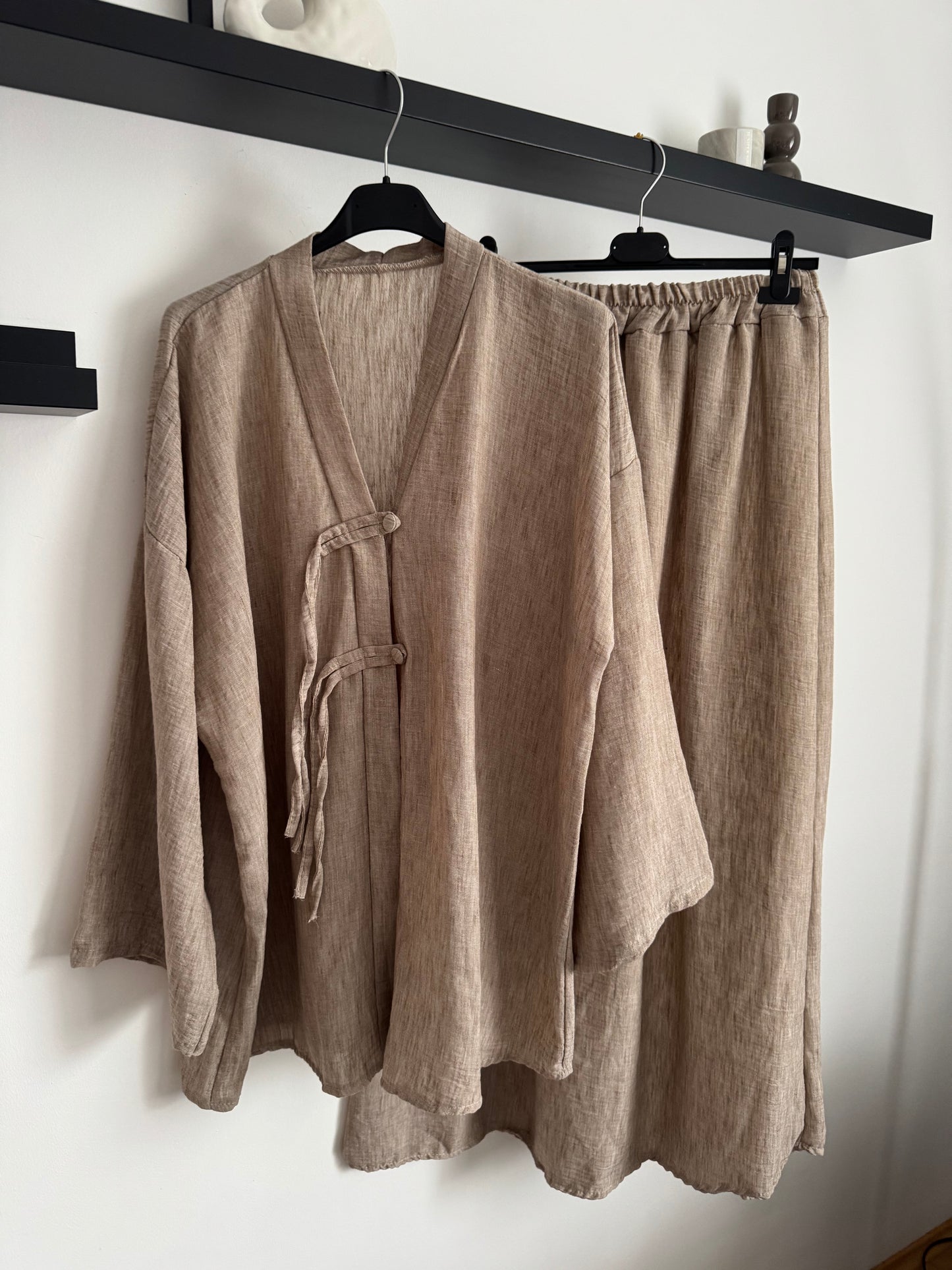 Hana Zweiteiler beige