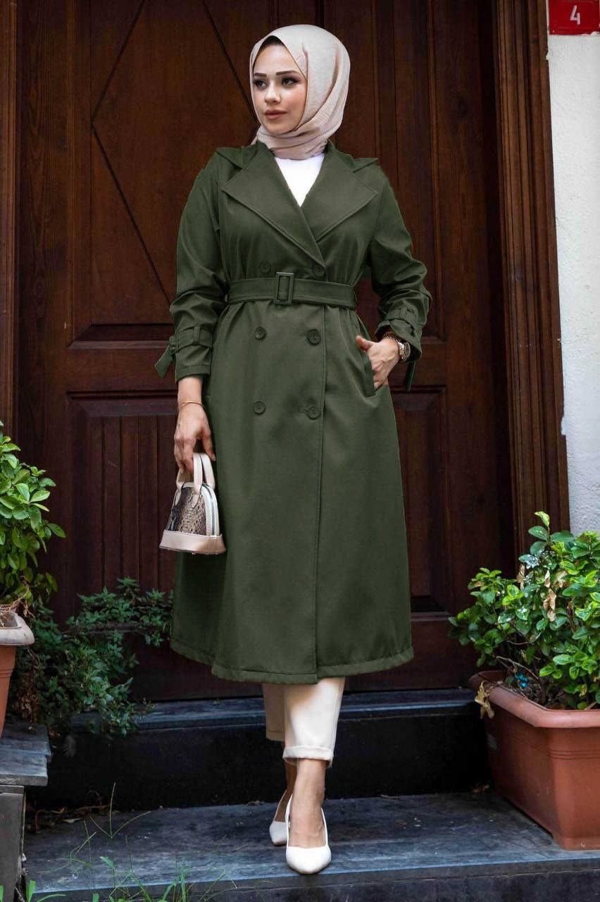 Trenchcoat grün