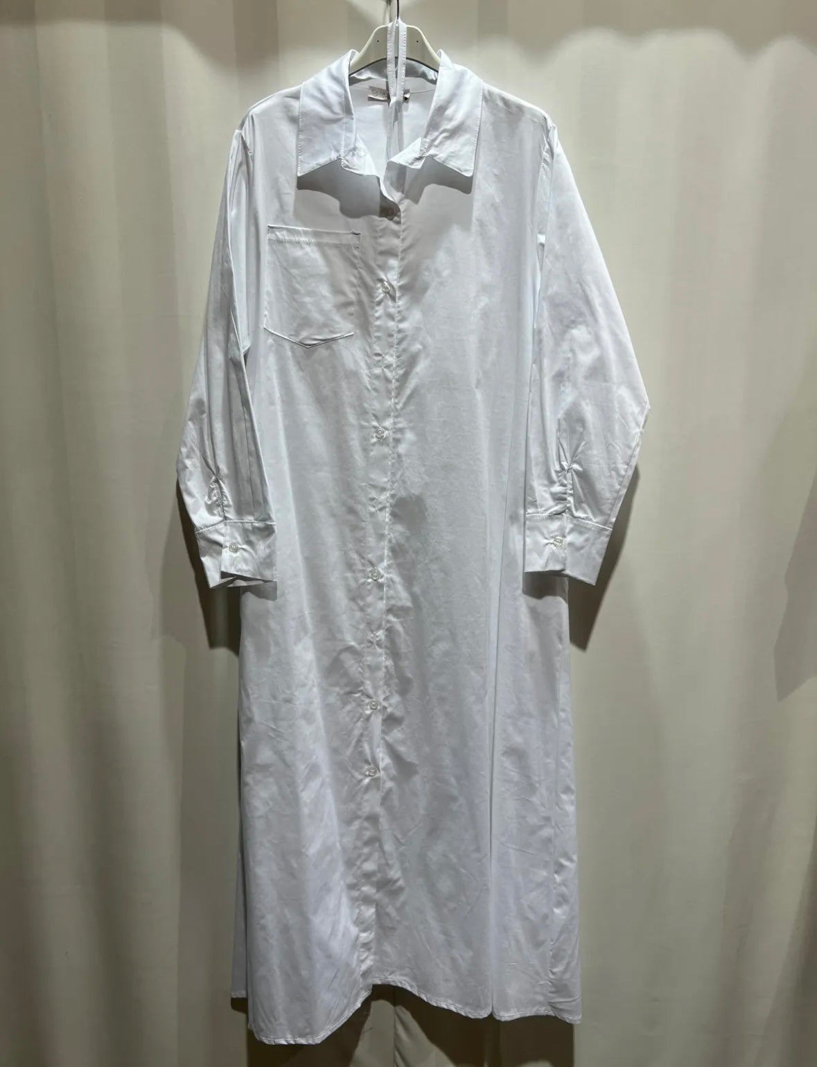 Luna Hemdkleid weiß