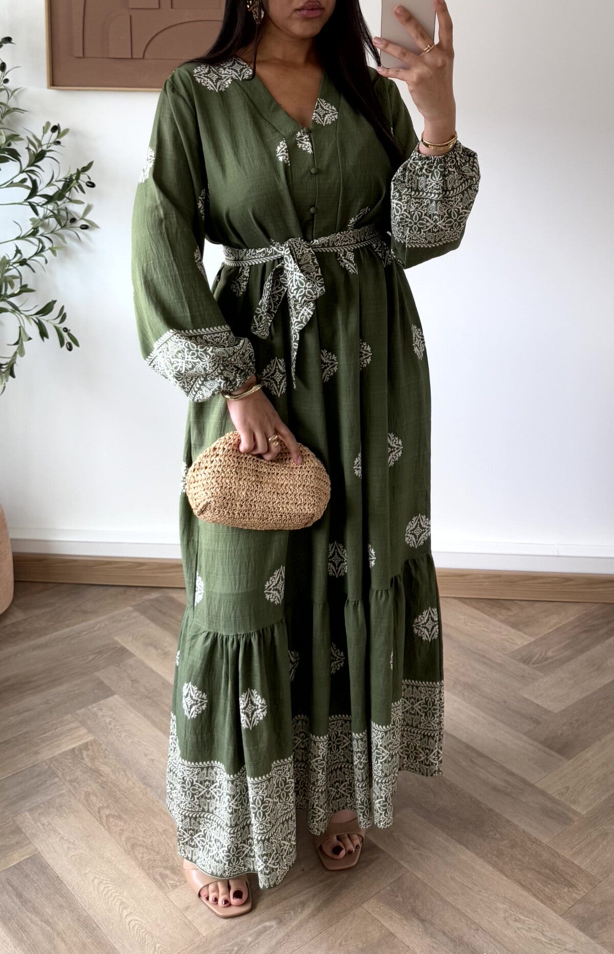Sara Kleid grün