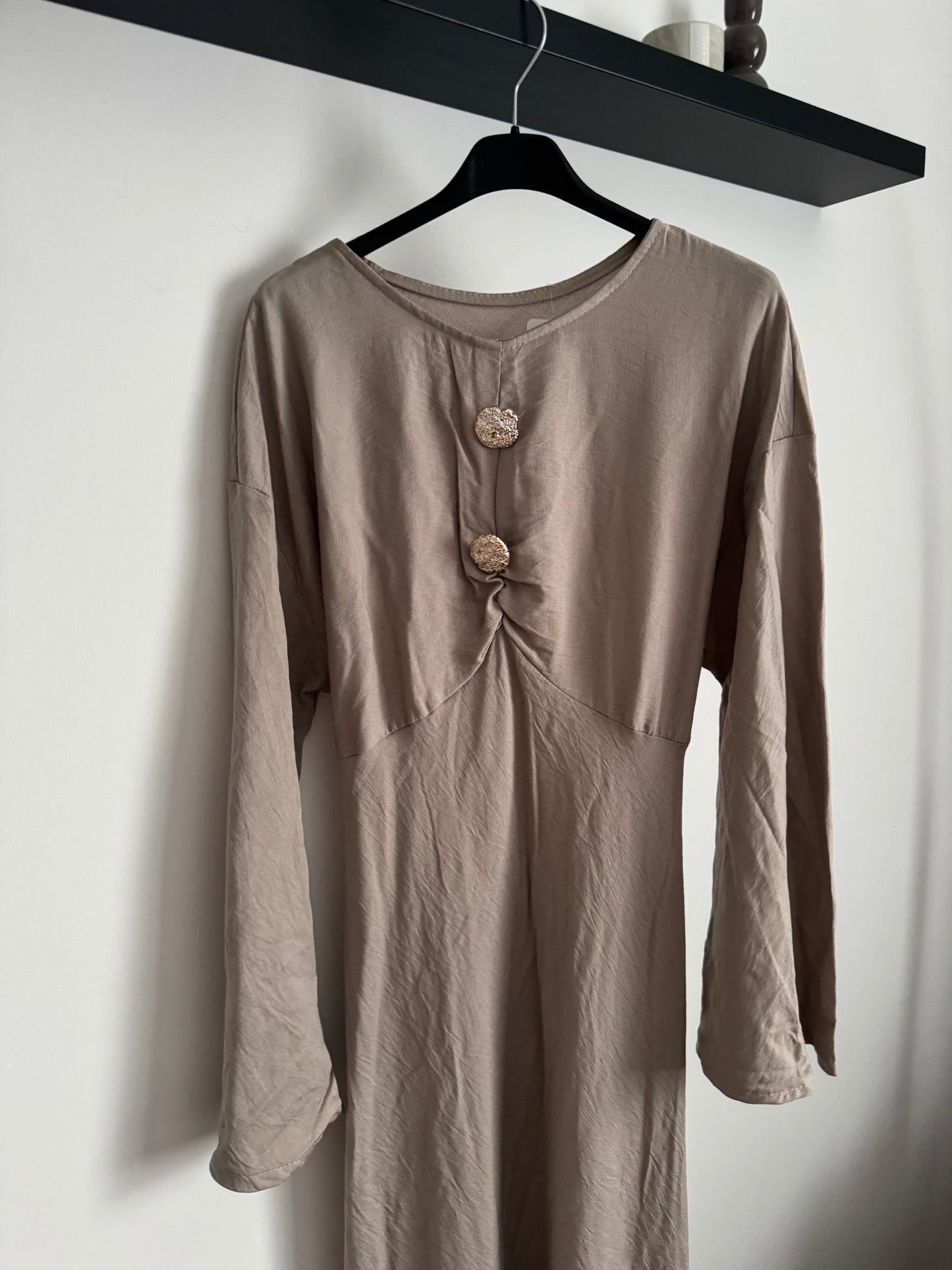 Tuba Kleid taupe