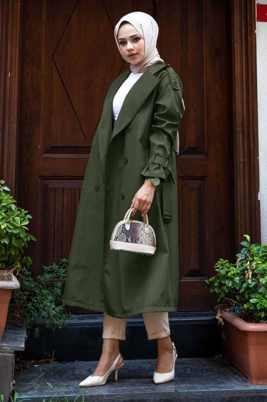 Trenchcoat grün