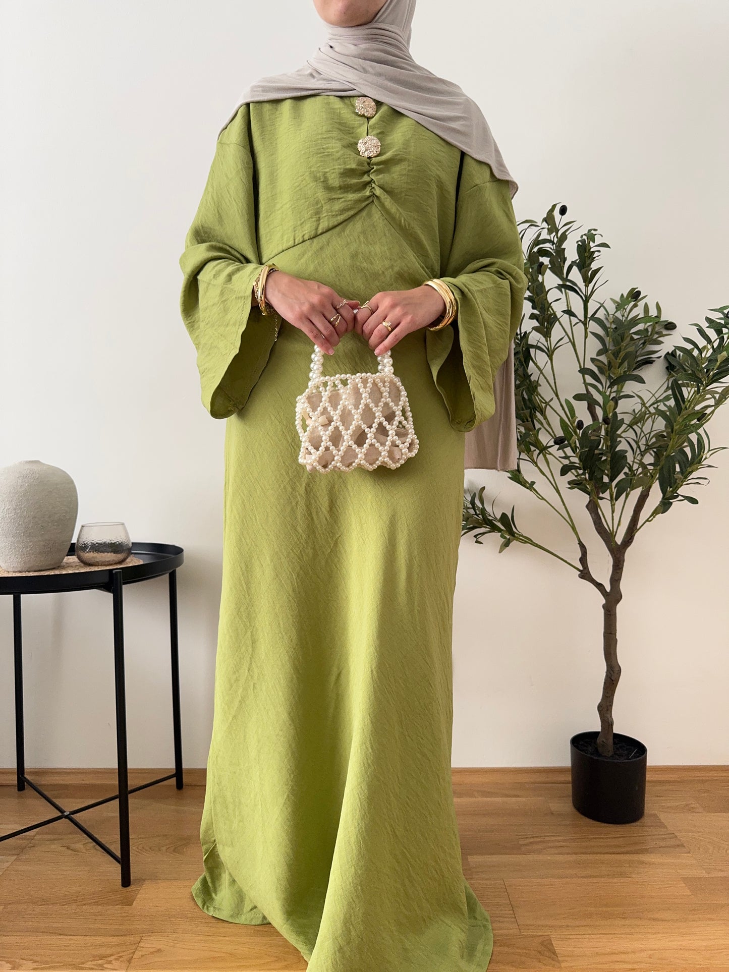 Tuba Kleid grün