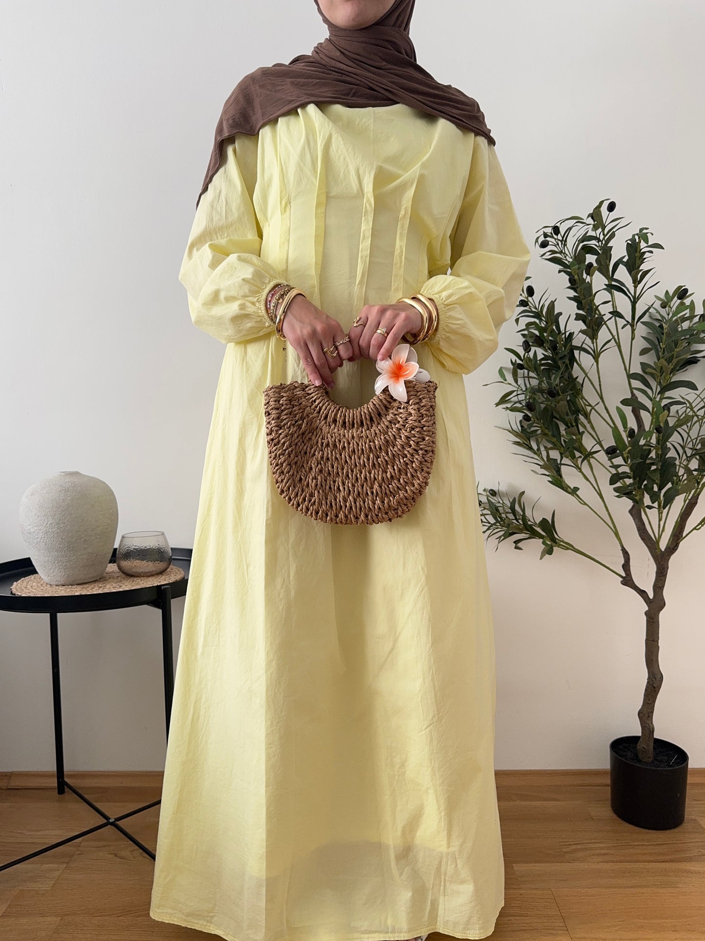 Seher Kleid gelb