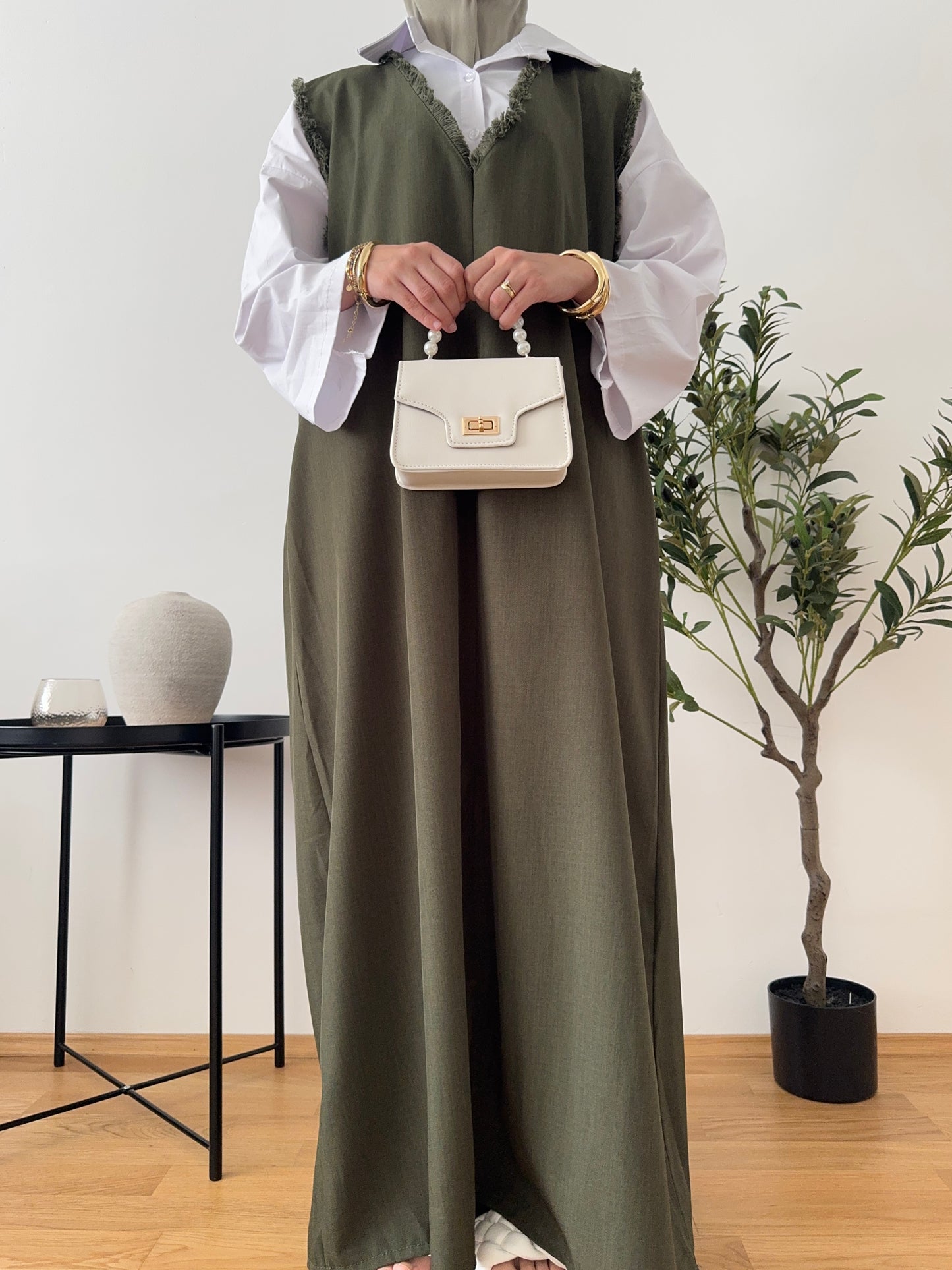Liyana Kleid khaki