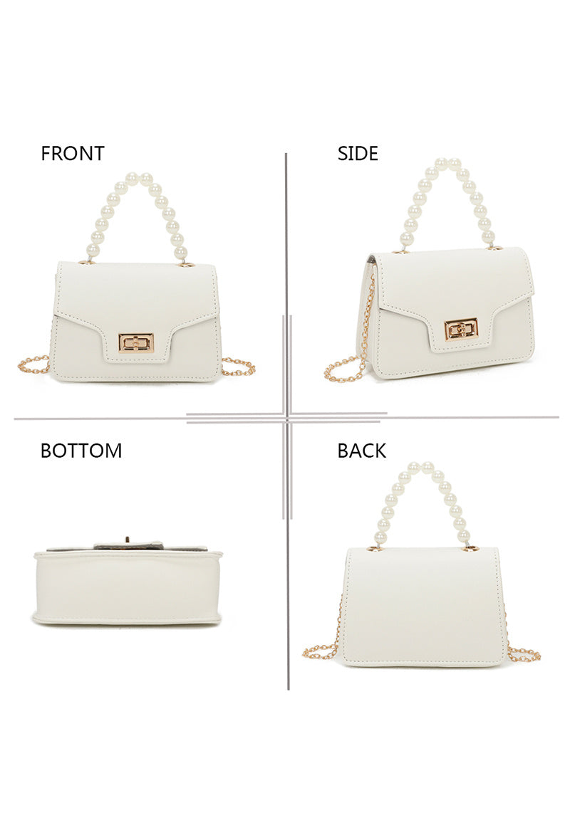 Jasmin Handtasche weiß