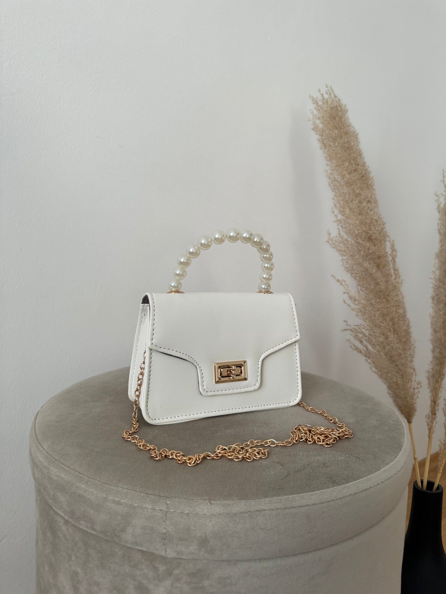 Jasmin Handtasche weiß