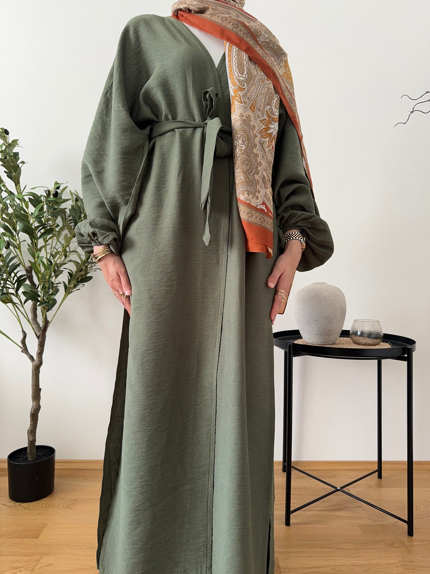 Asya Zweiteiler khaki