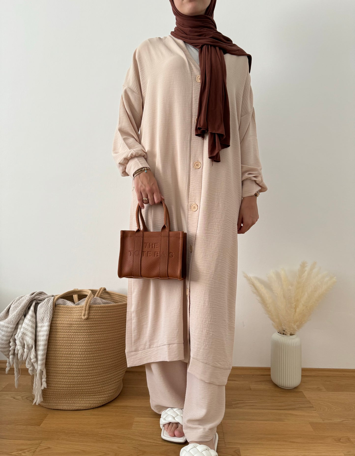 Ayrobin Zweiteiler creme