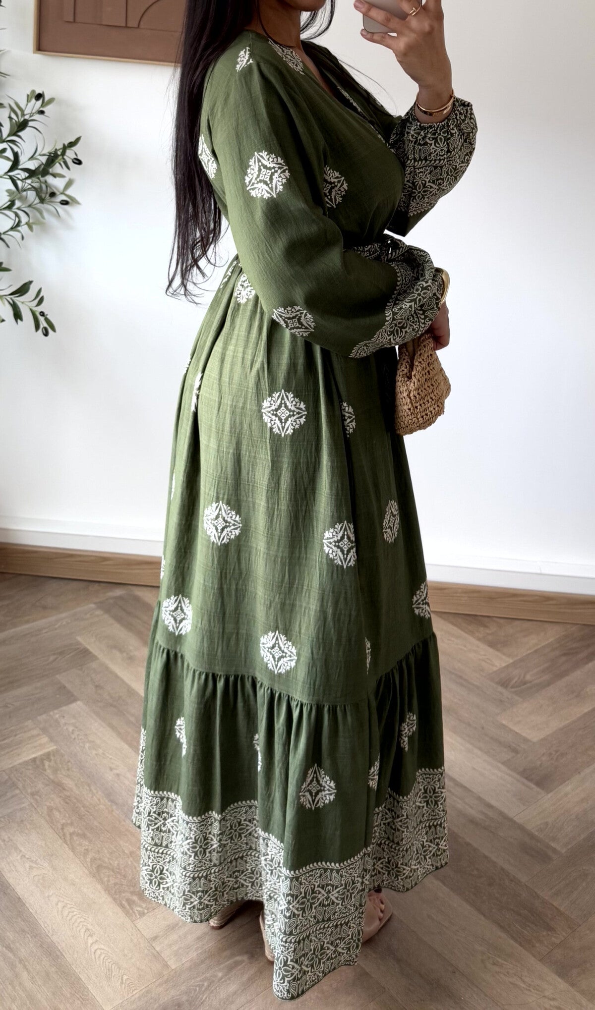 Sara Kleid grün