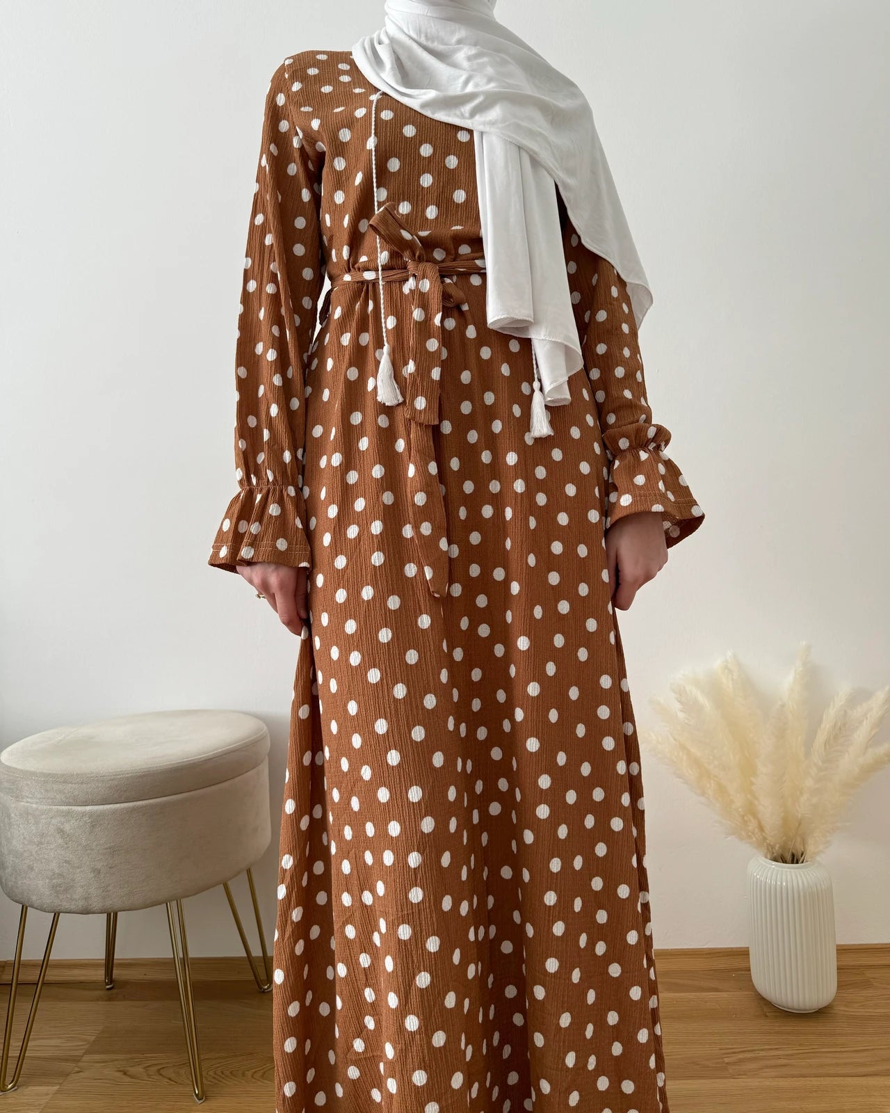 Kleid mit Punkten