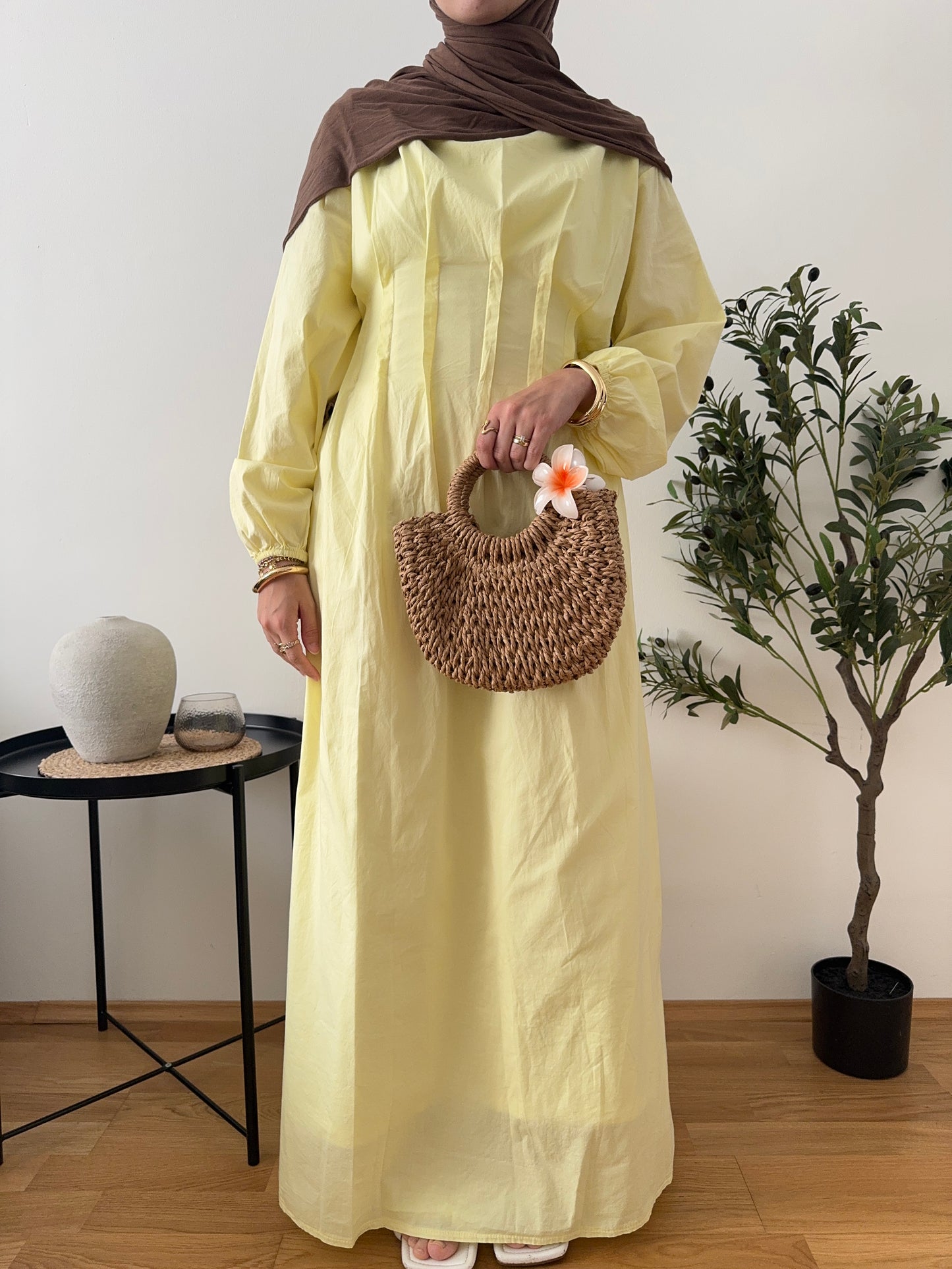 Seher Kleid gelb