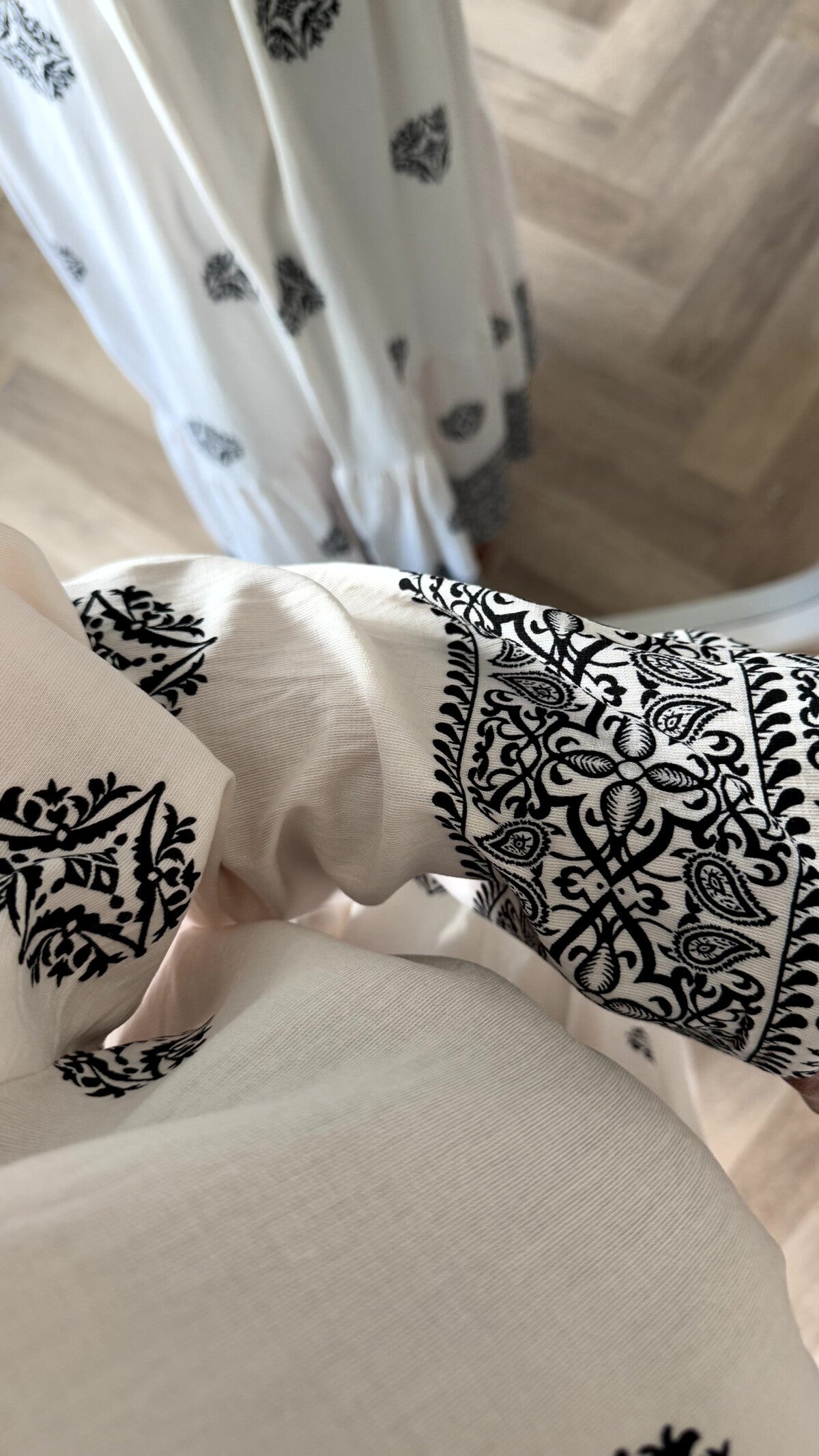 Sara Kleid creme