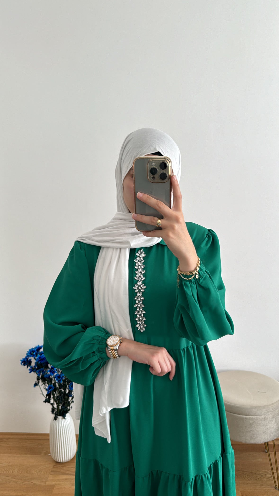 Sommer-Kleid grün