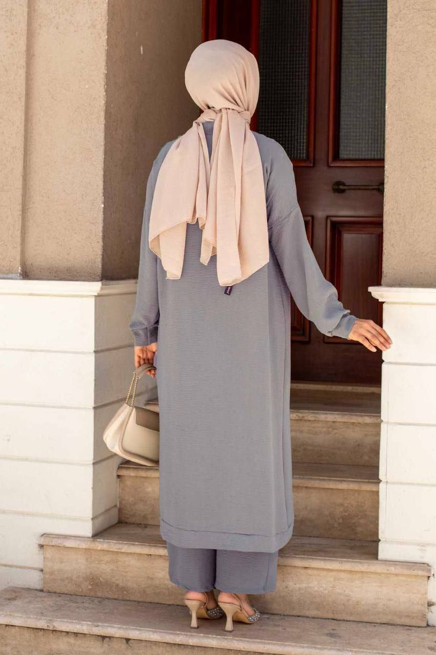 Ayrobin Zweiteiler grau