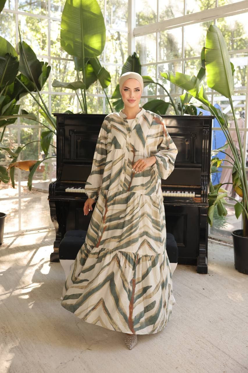 Boho Kleid grün