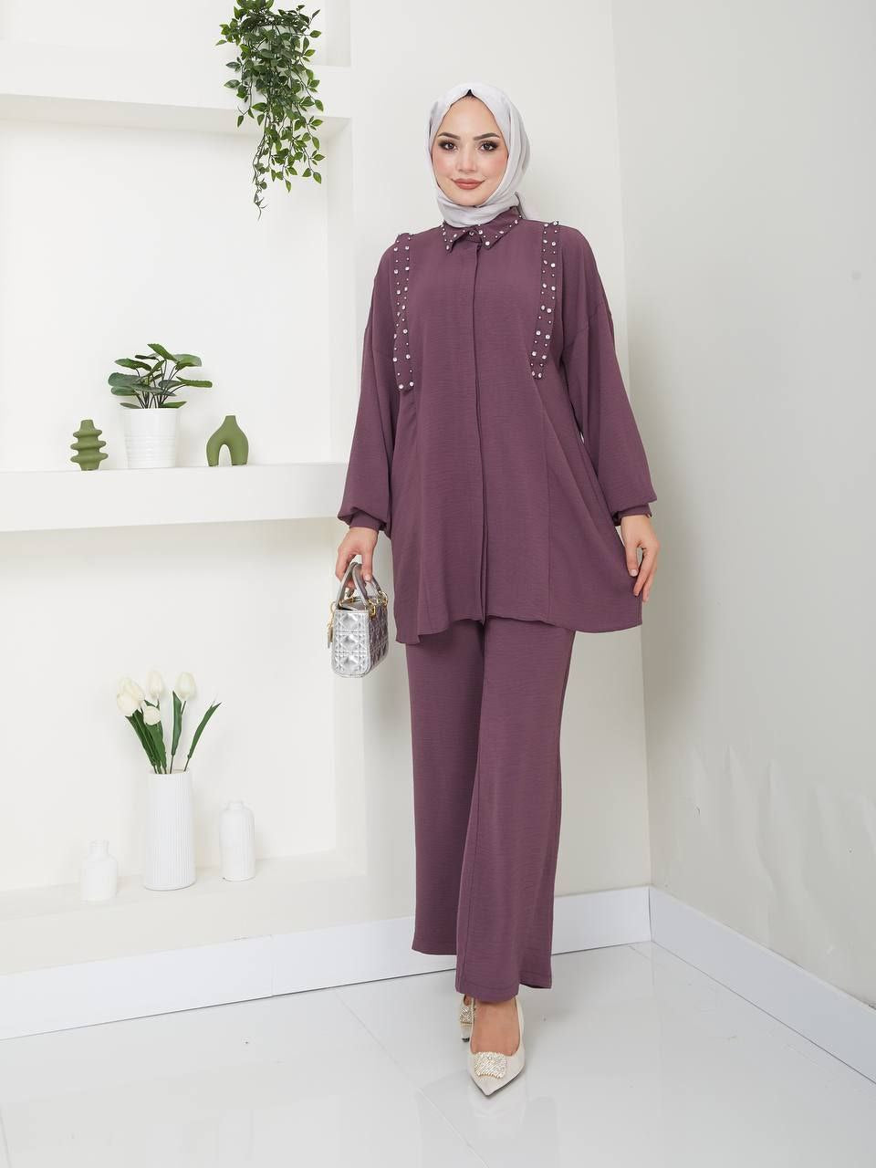 Ayrobin Zweiteiler lila