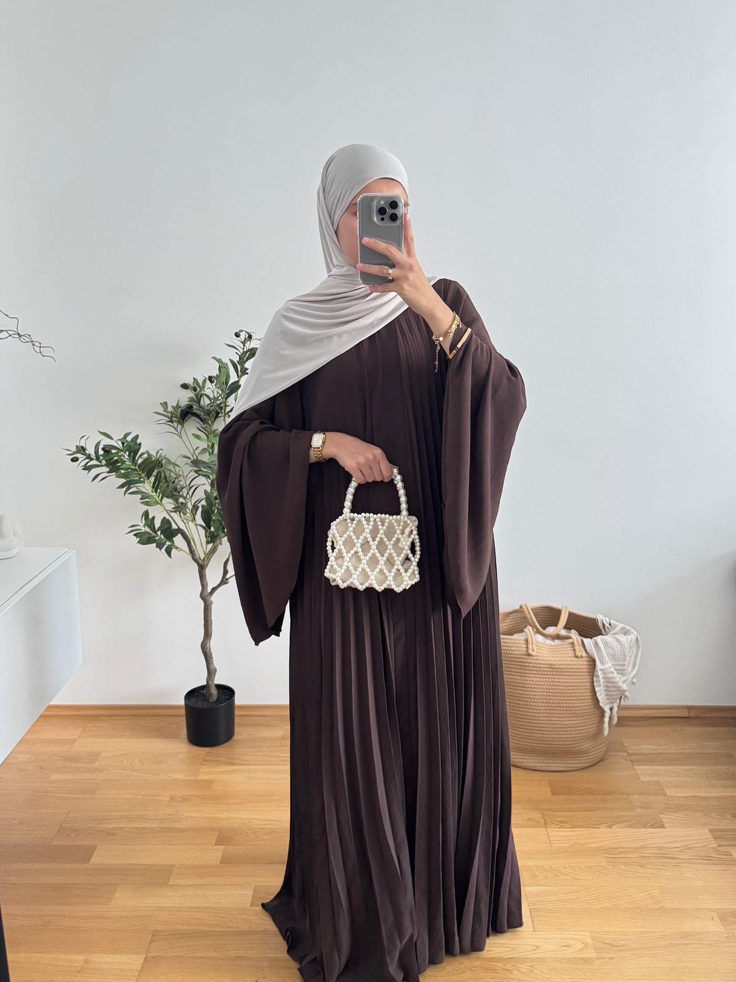 Ikra Abaya braun