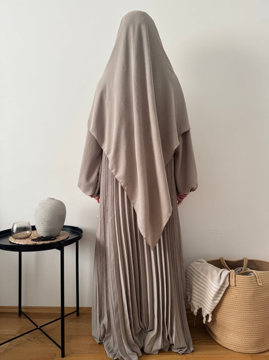 Ikra Abaya Set taupe