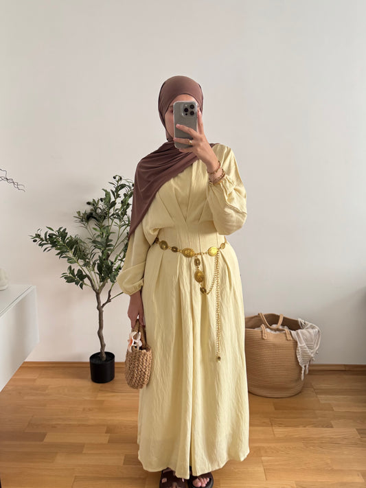 Aliya Kleid gelb