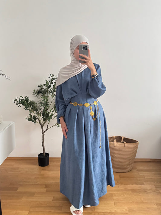 Aliya Kleid blau