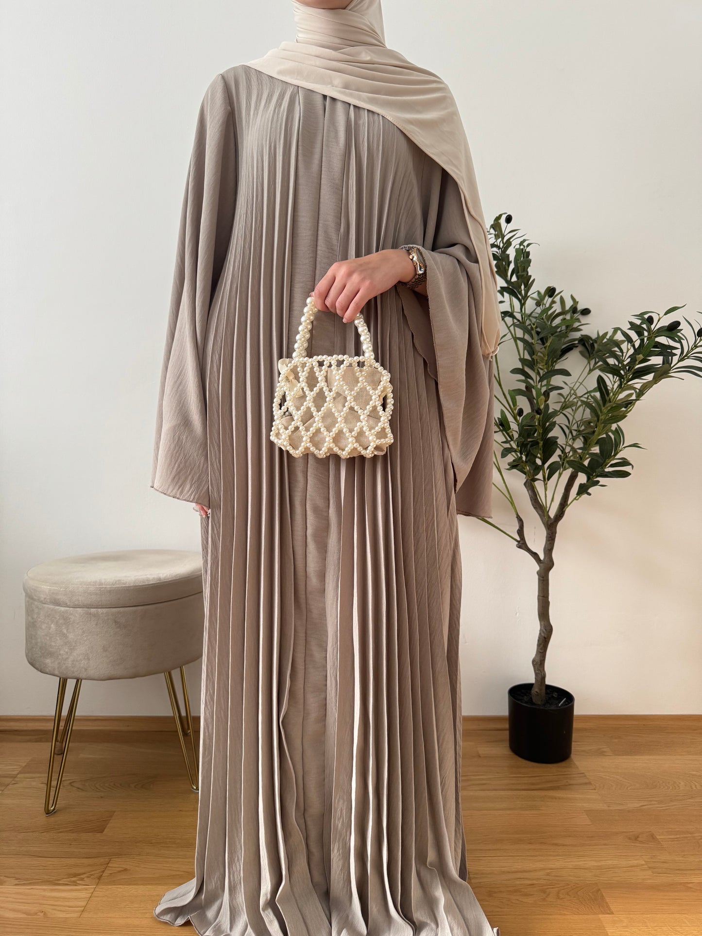 Ikra Abaya taupe