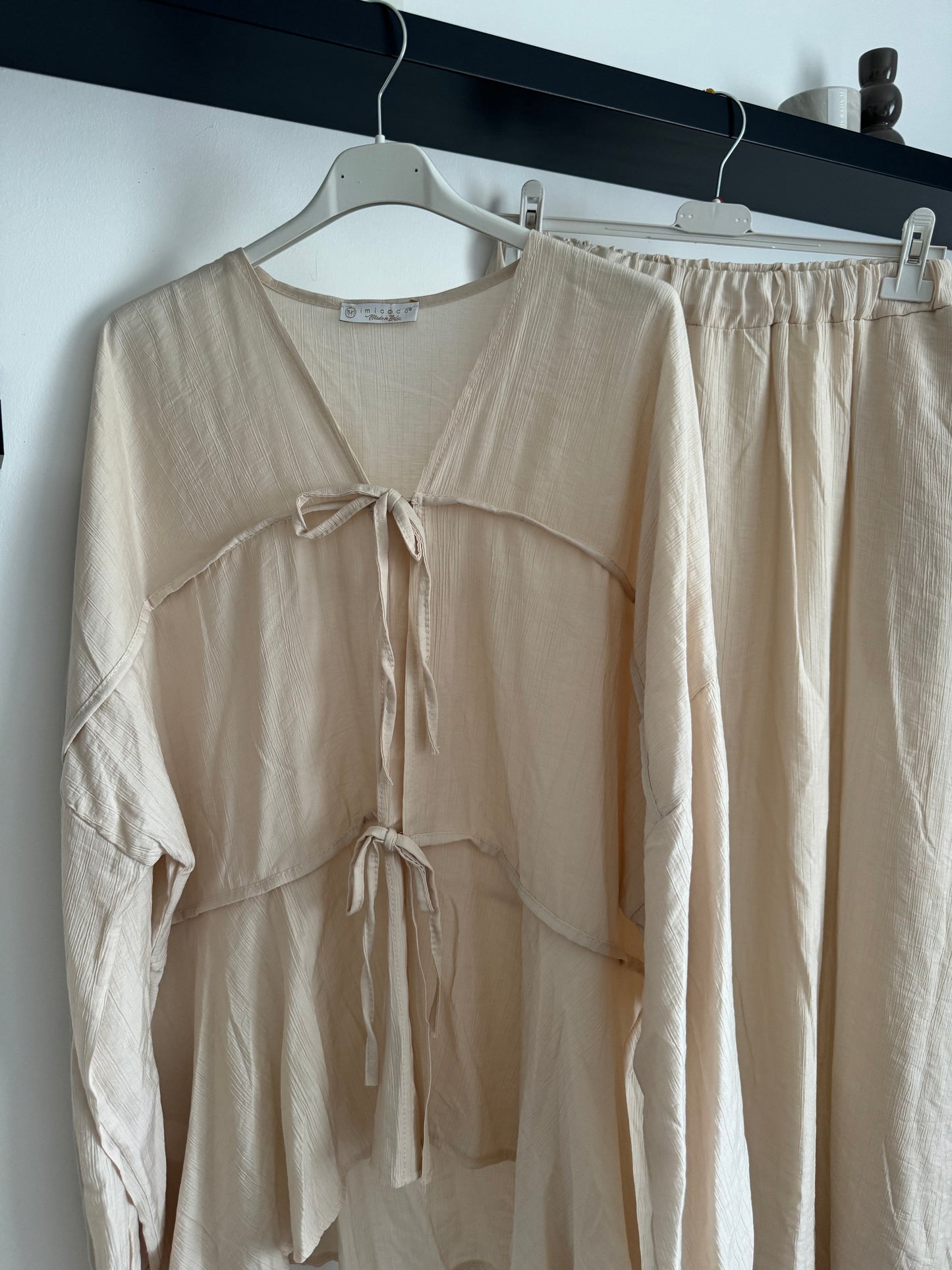 Noor Zweiteiler creme