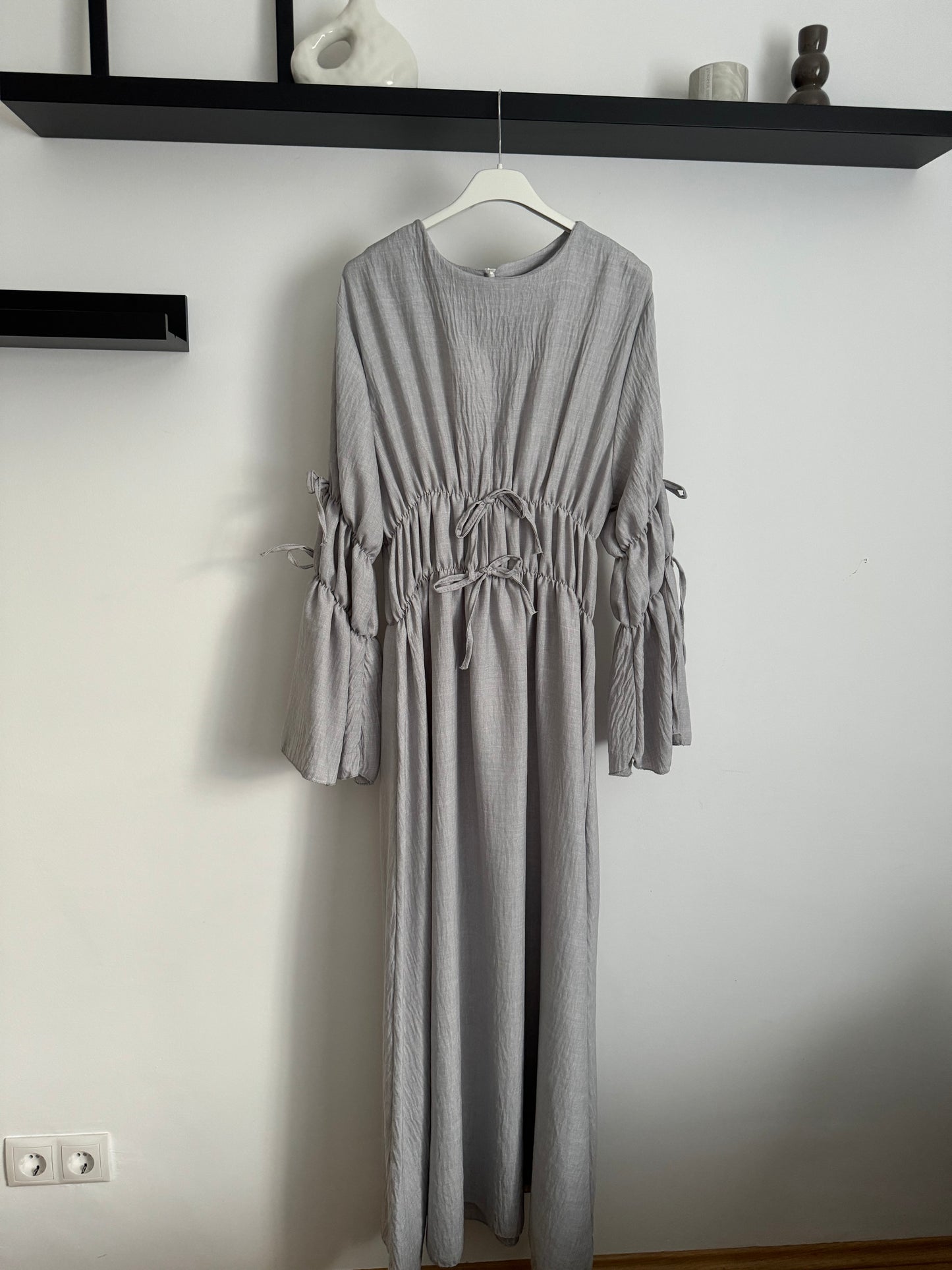 Zahra Kleid grau